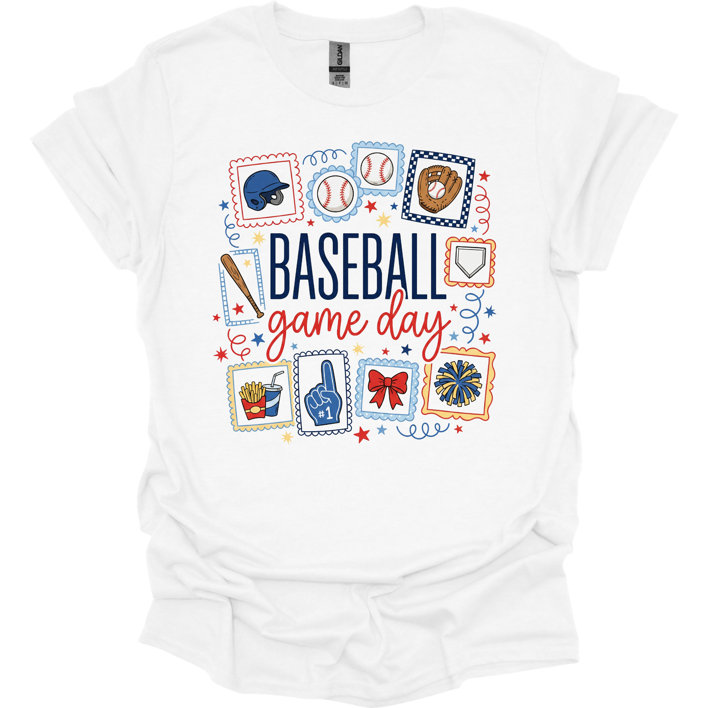 BASEBALL GAME DAY COLLAGE