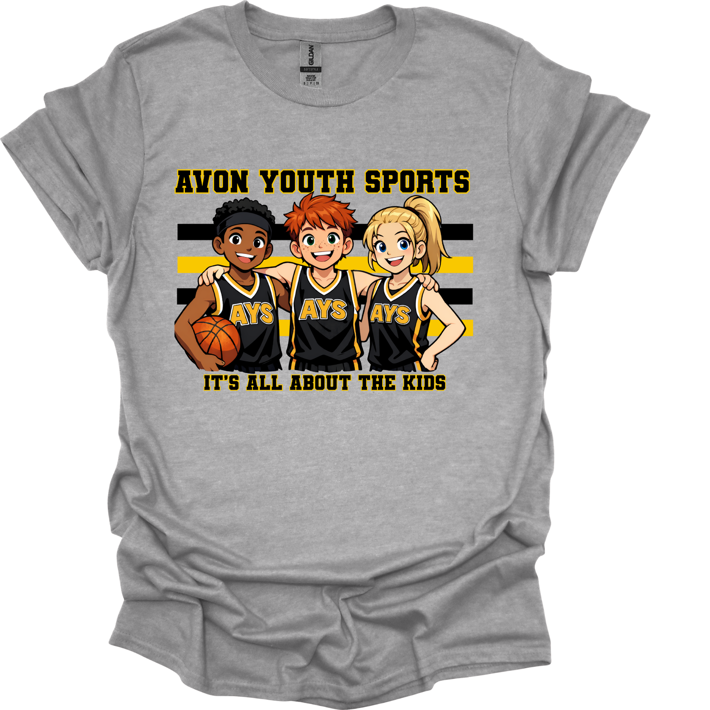 AVON YOUTH SPORTS - BASKETBALL STRIPES *CUSTOM*