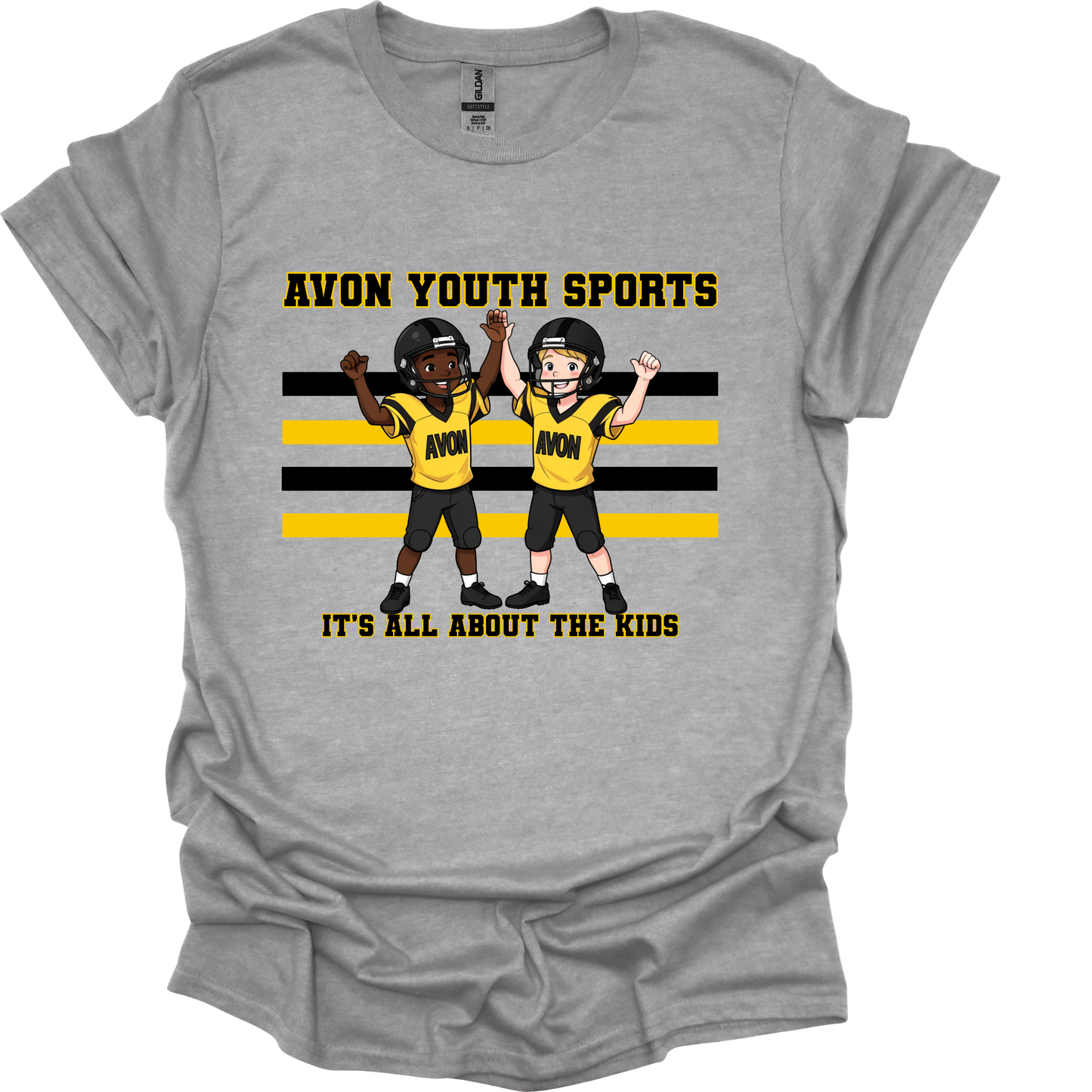 AVON YOUTH SPORTS - FOOTBALL STRIPES *CUSTOM*