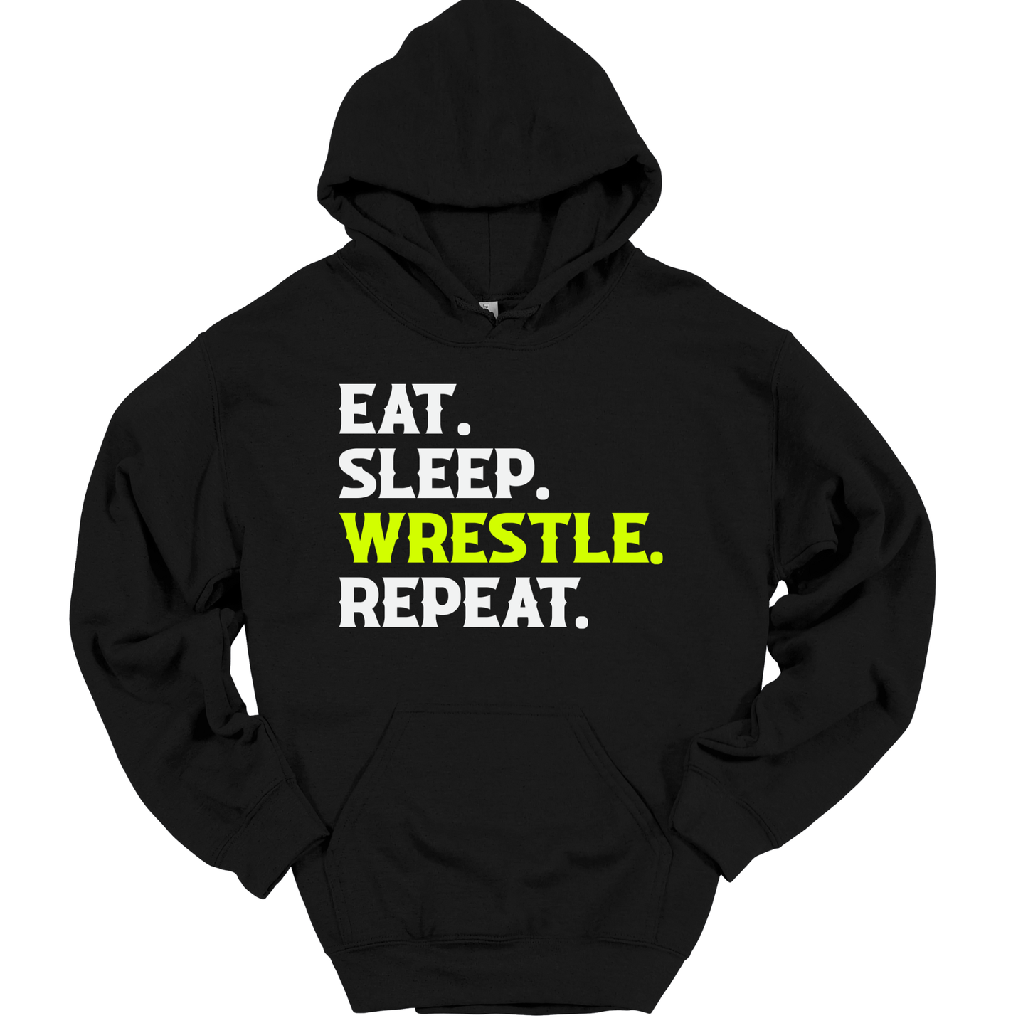 EAT SLEEP WRESTLE HOODIE