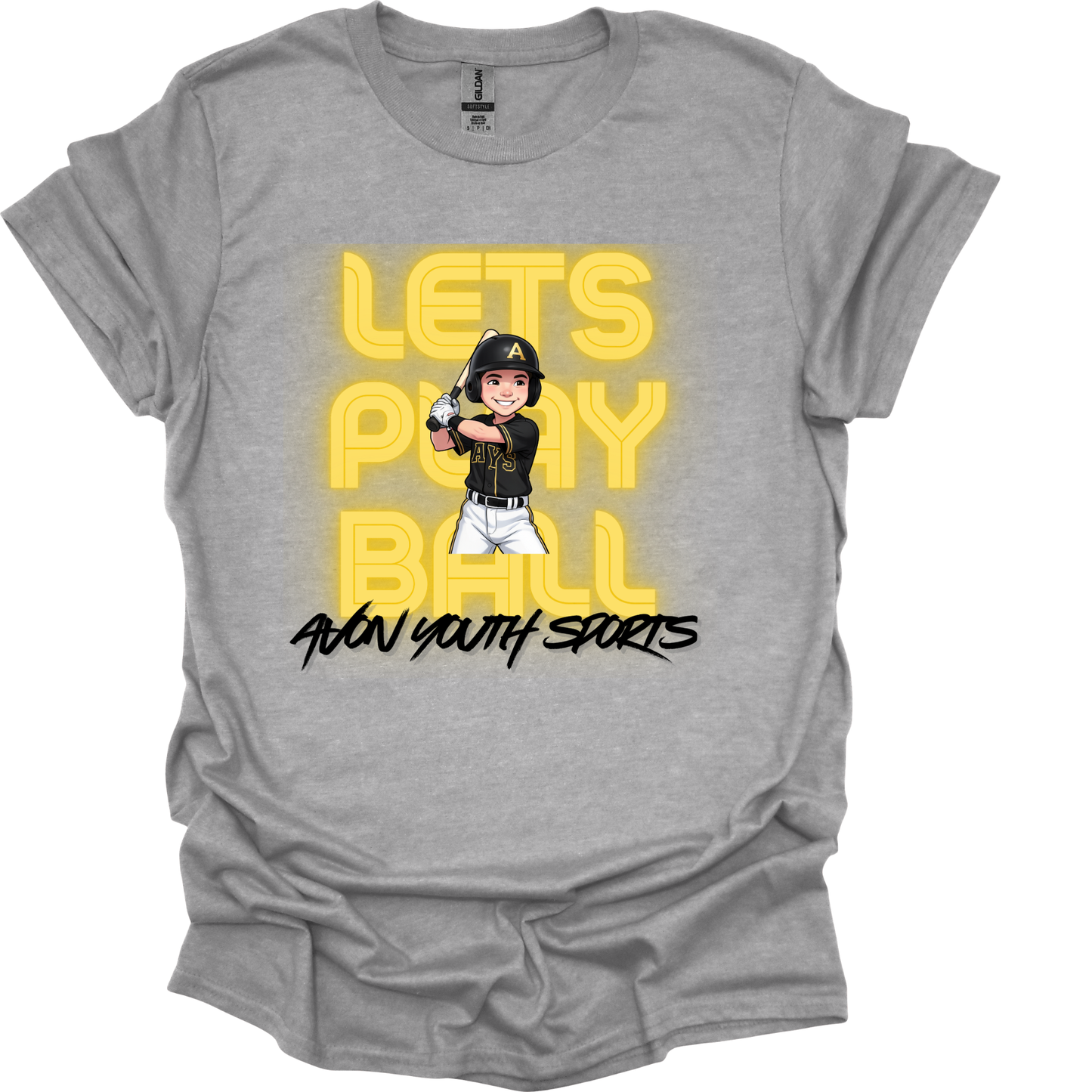 AVON YOUTH SPORTS - BASEBALL GOLD *CUSTOM*