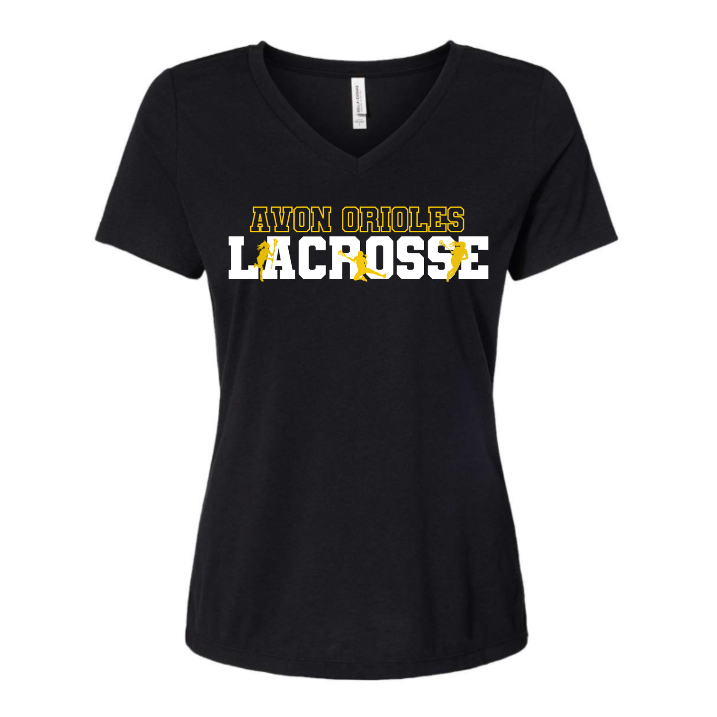 AVON ORIOLES LACROSSE - SILHOUETTE