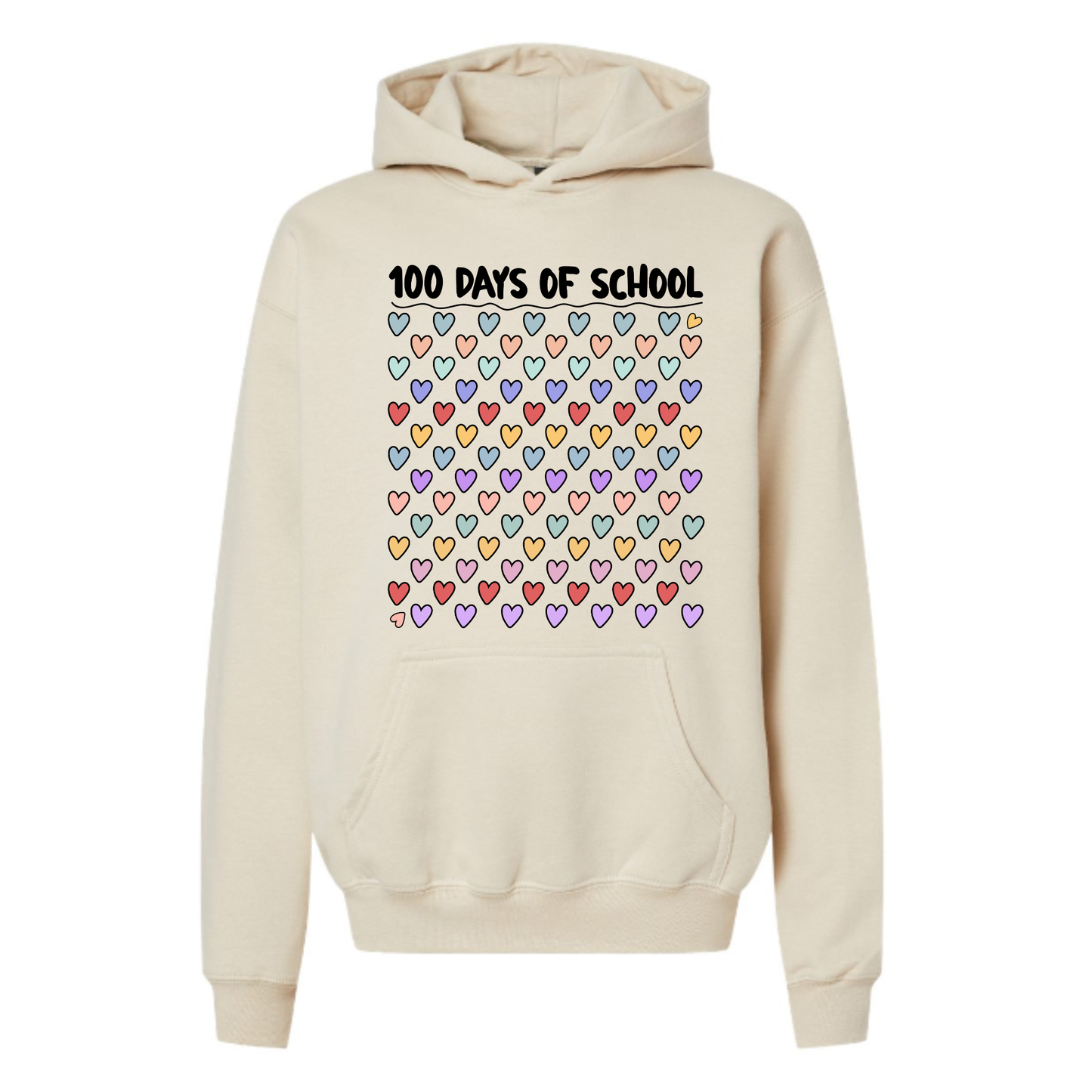 YOUTH: 100 Days of School - Hearts