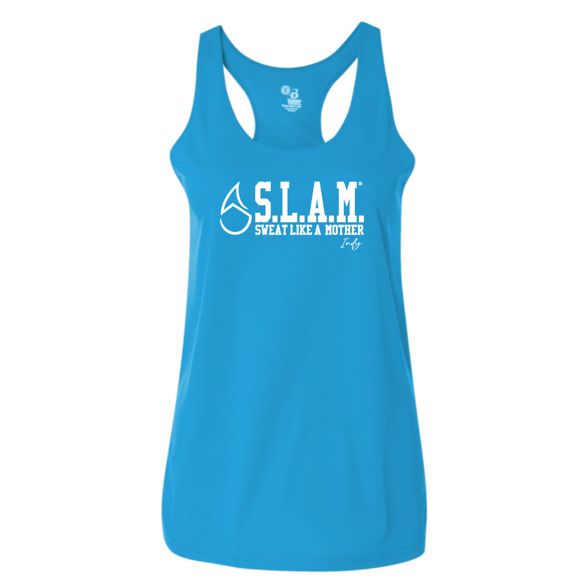 SLAM INDY - BADGER B CORE RACERBACK TANK