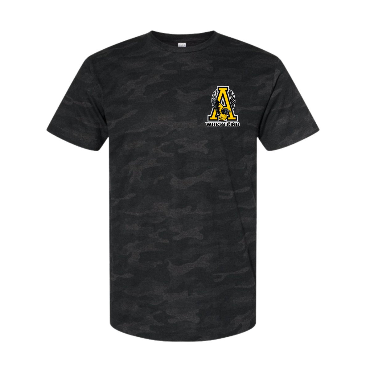 AVON WRESTLING POSTAGE STAMP - CAMO