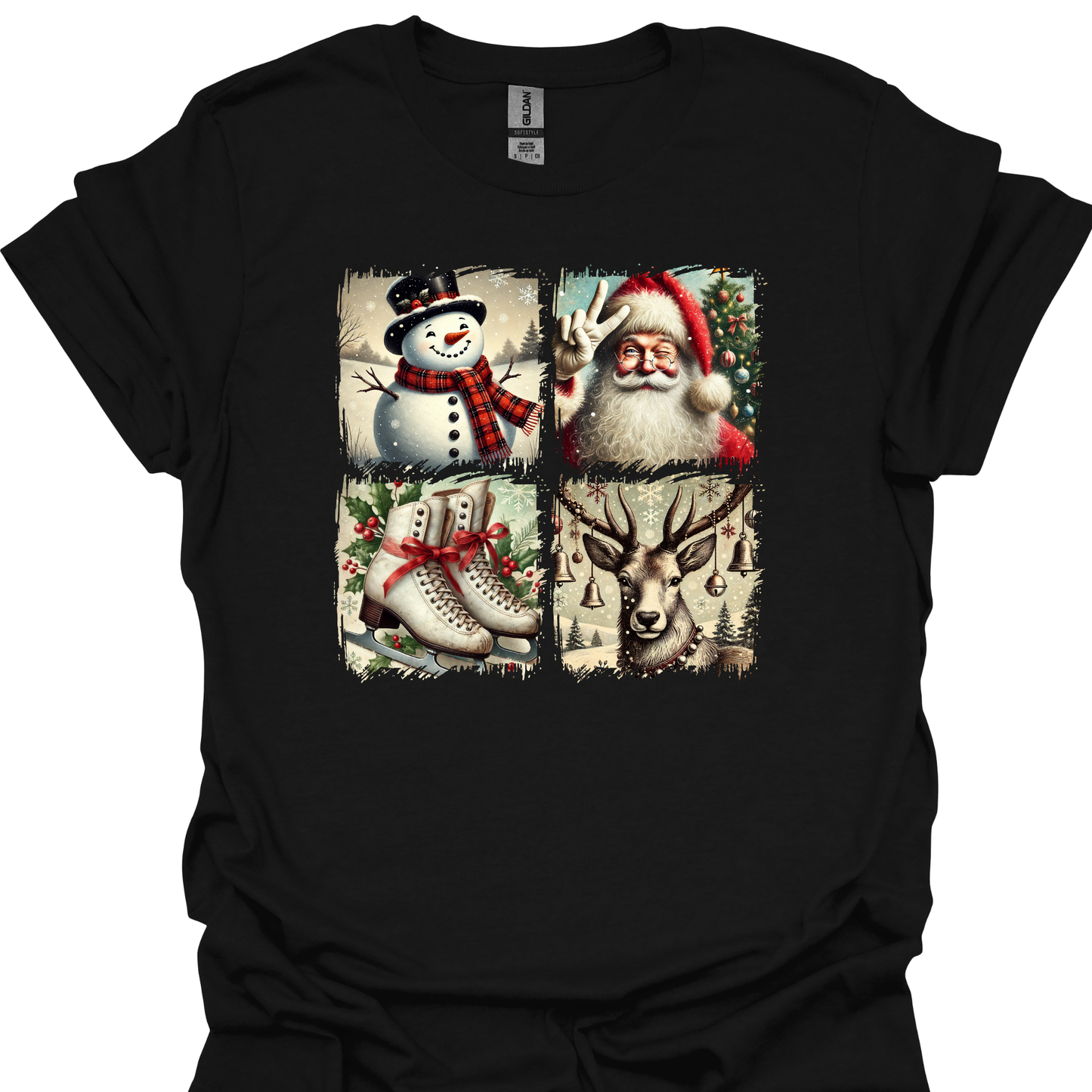 MERRY CHRISTMAS (4SQUARE) TSHIRT