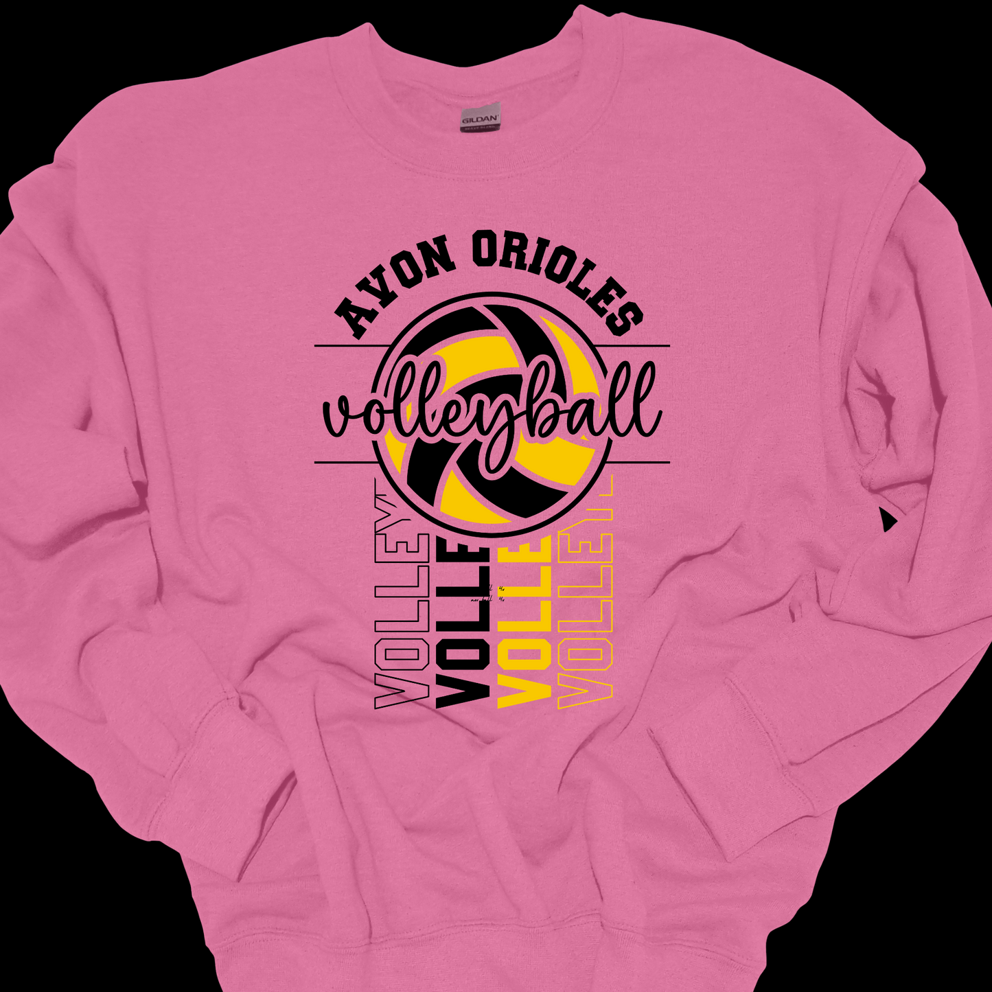 AVON ORIOLES VOLLEYBALL 4 CREWNECK