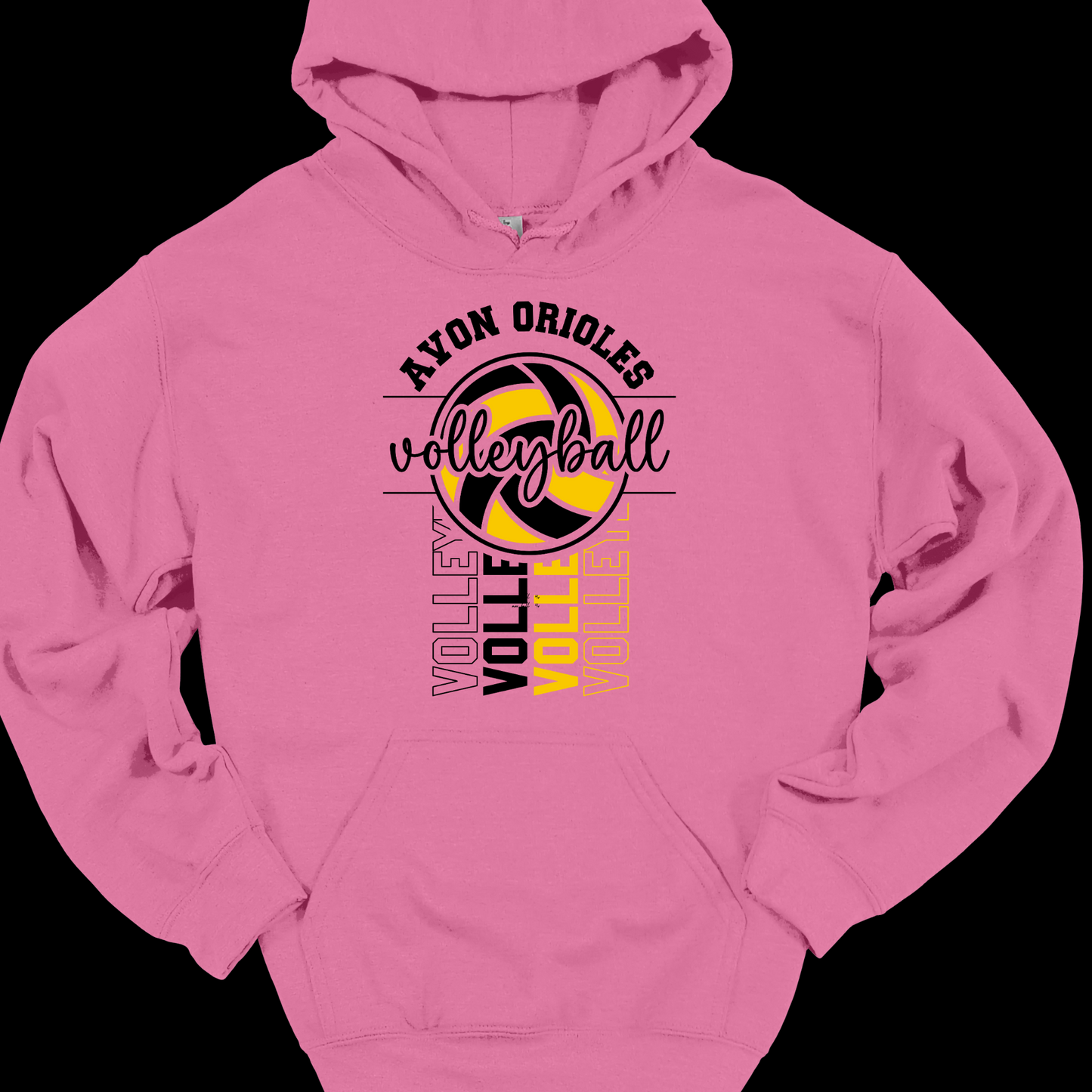 AVON ORIOLES VOLLEYBALL 4 HOODIE