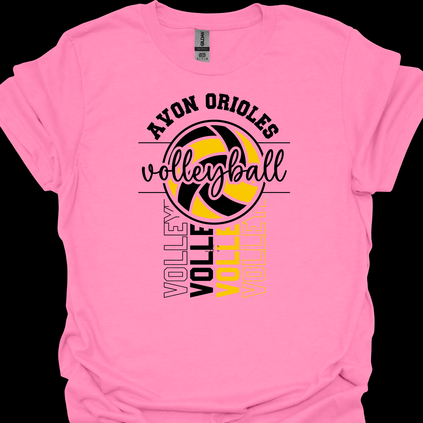AVON ORIOLES VOLLEYBALL 4 TSHIRT