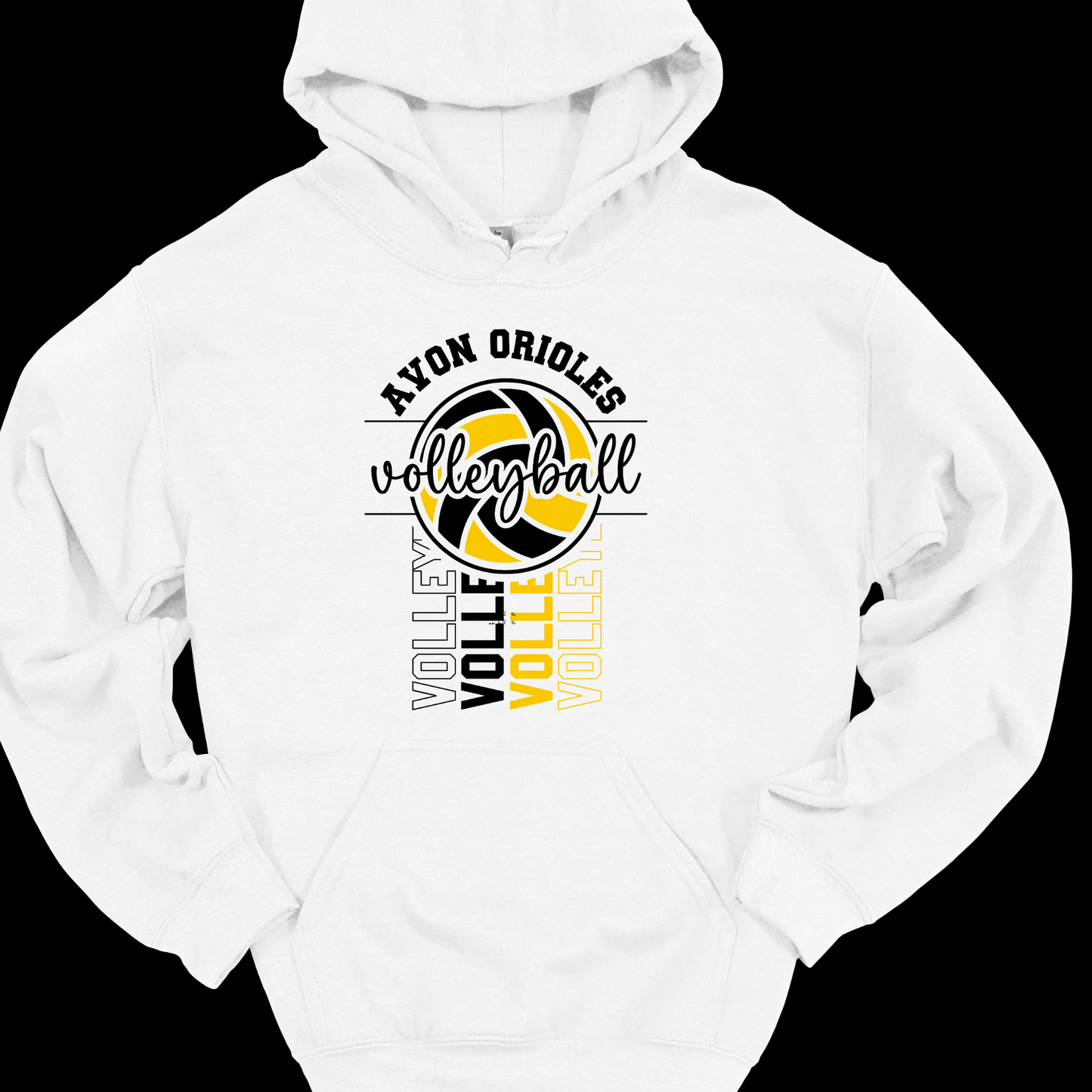 AVON ORIOLES VOLLEYBALL 4 HOODIE