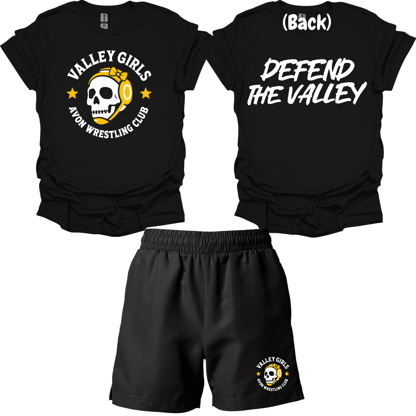 AWC VALLEY GIRLS - TSHIRT + SHORTS BUNDLE