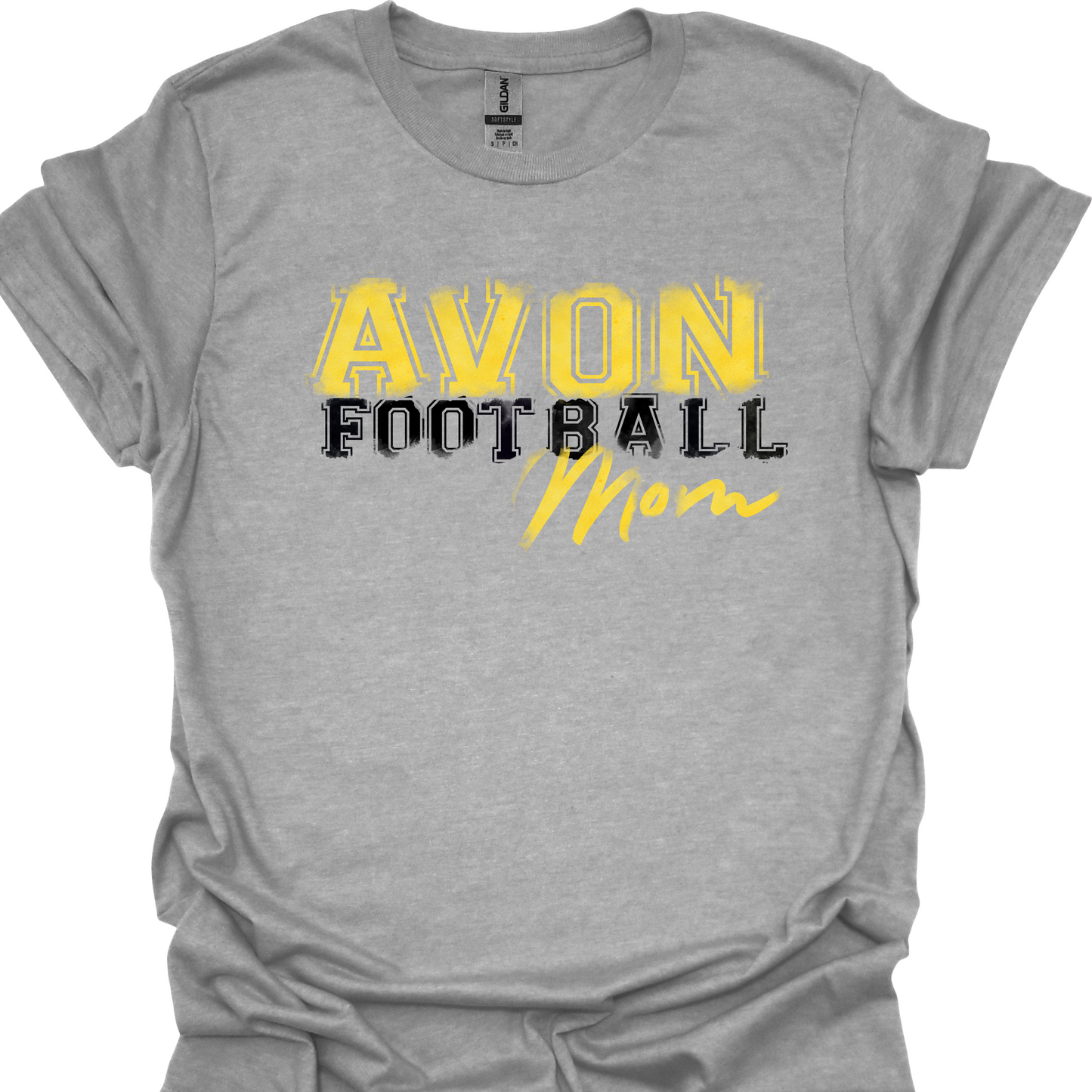 AVON FOOTBALL (MOM) FADED (CUSTOMIZABLE) TSHIRT