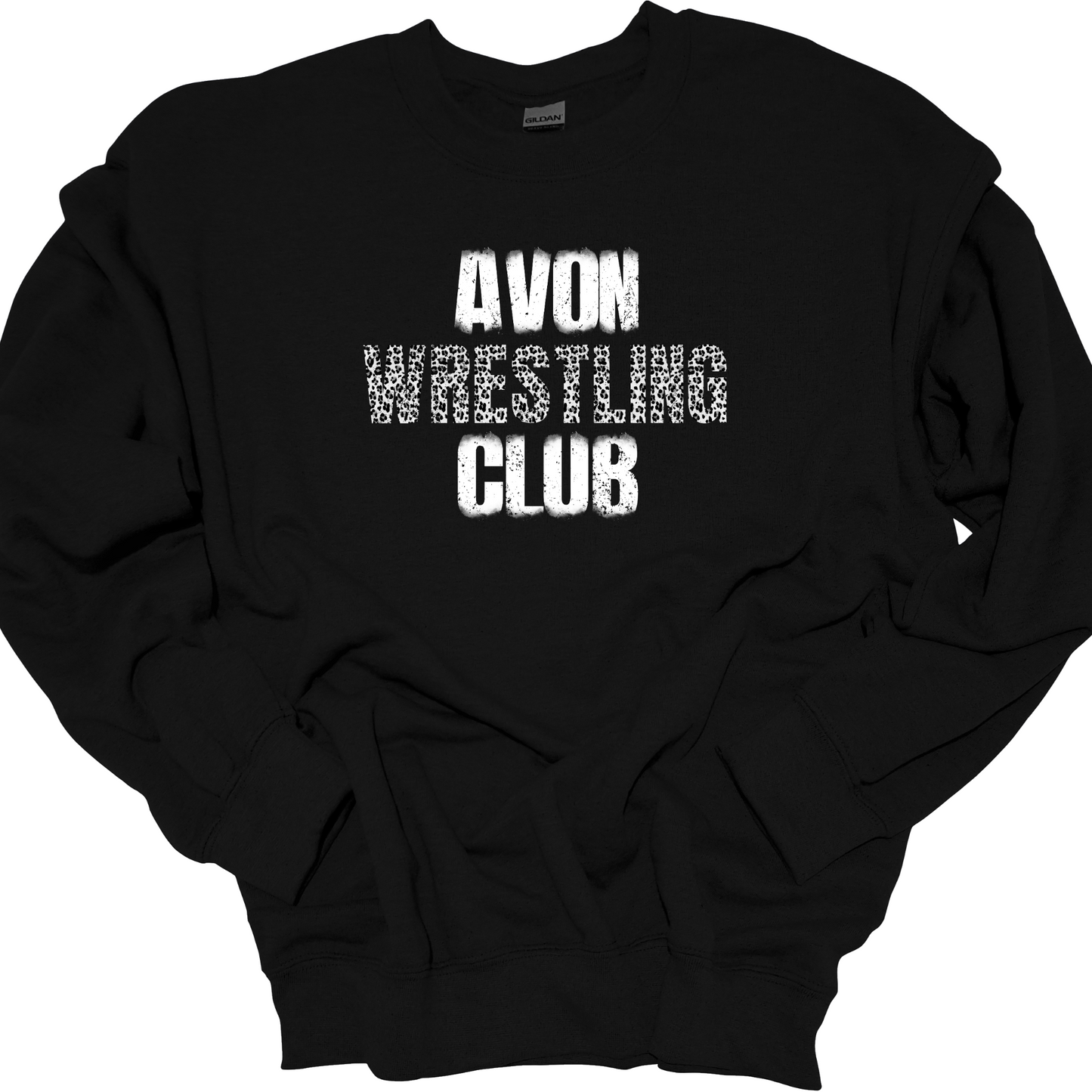 AWC FADED LEOPARD CREWNECK