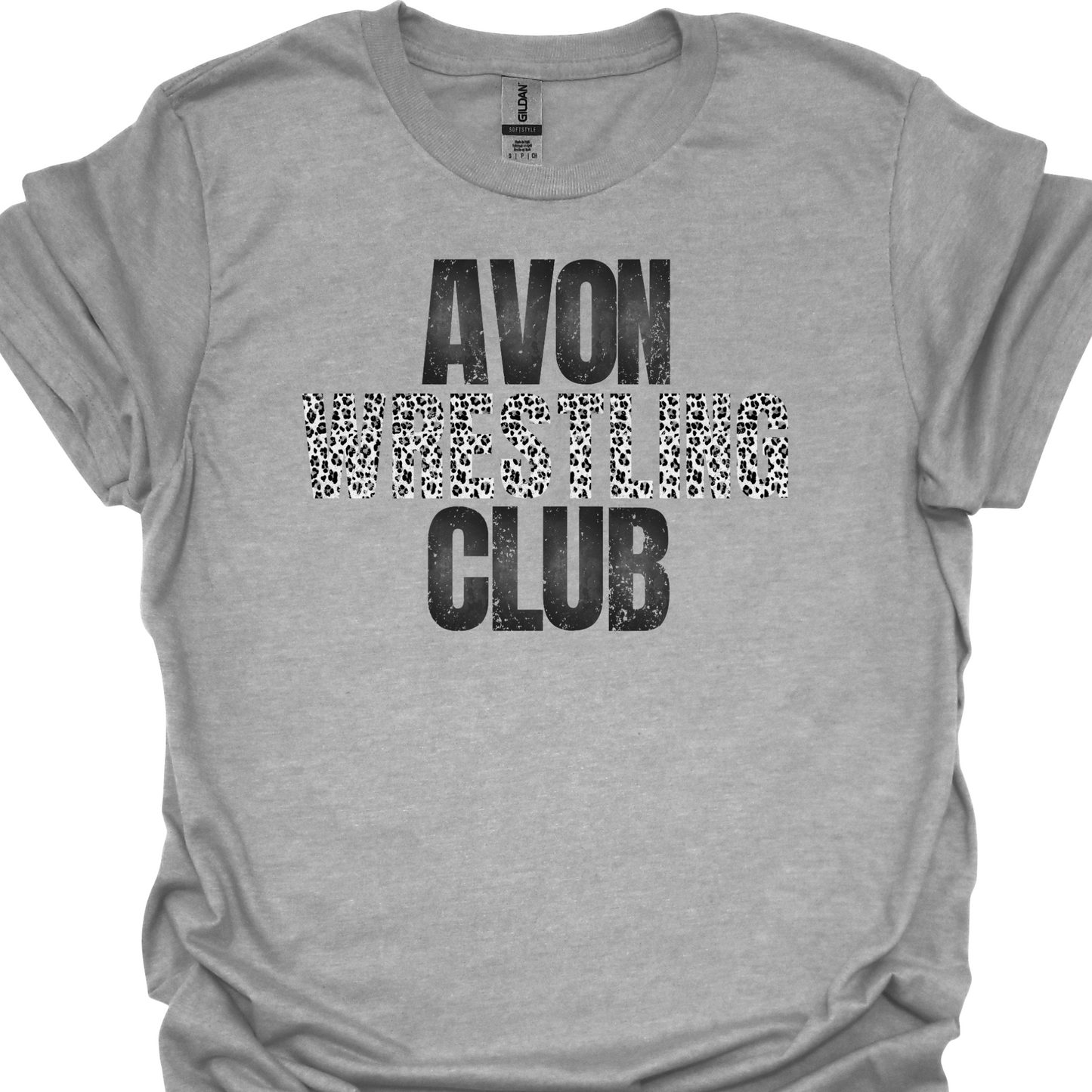 AWC FADED LEOPARD TSHIRT