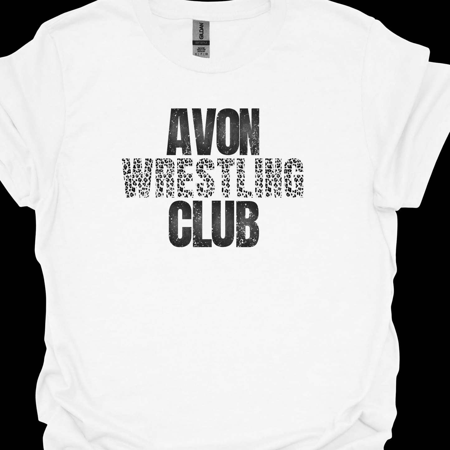 AWC FADED LEOPARD TSHIRT