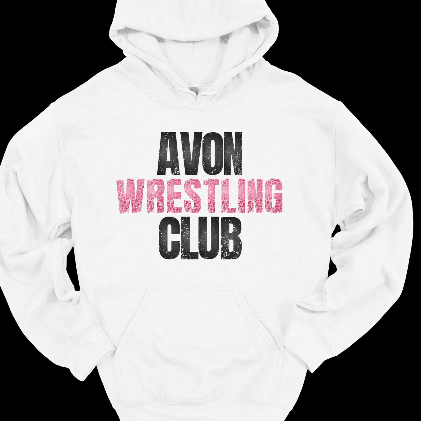 AWC PINK LEOPARD HOODIE