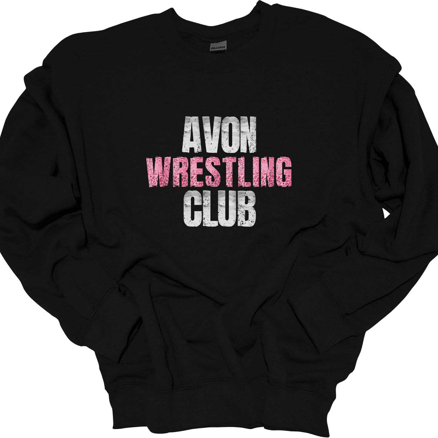 AWC PINK LEOPARD CREWNECK
