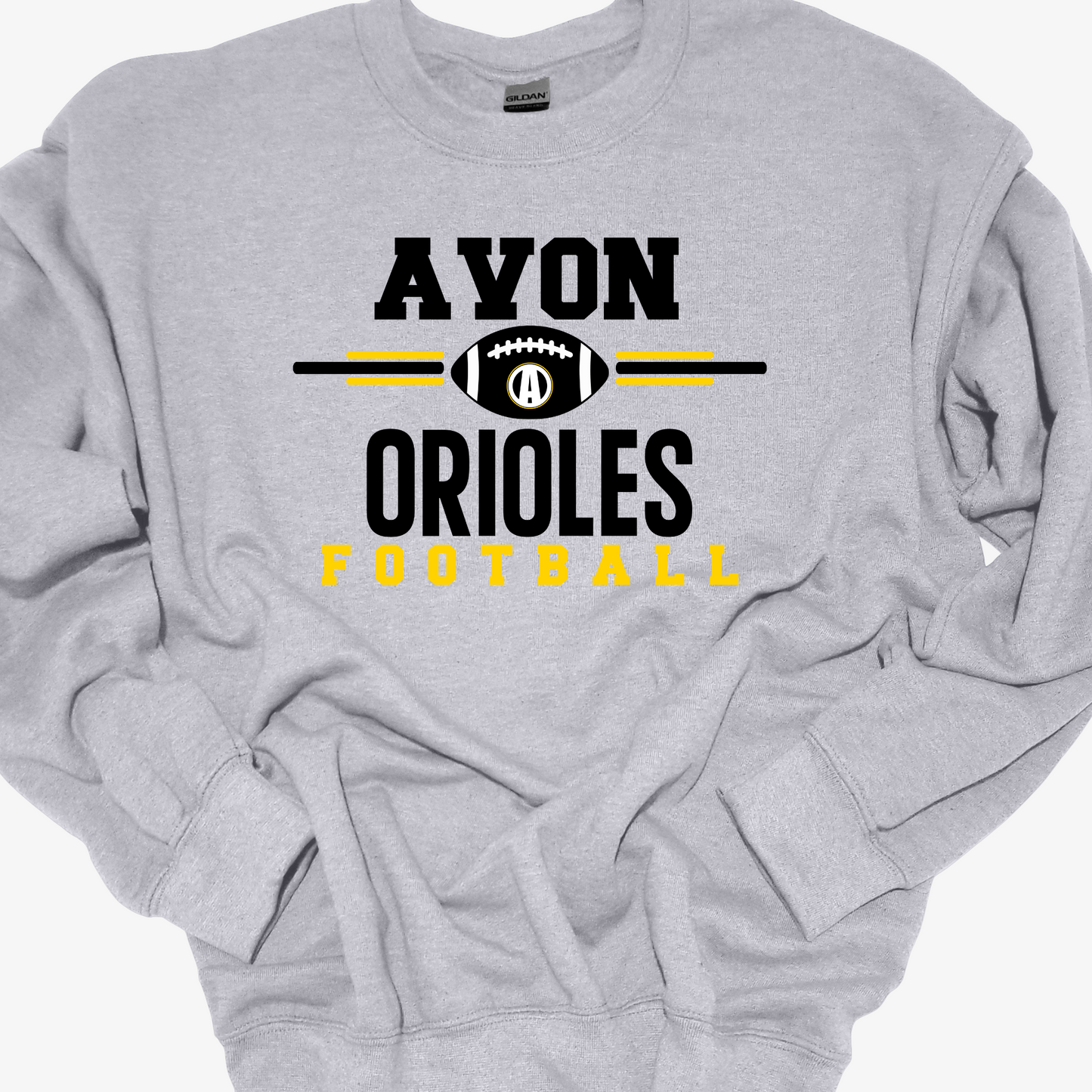 AYS AVON ORIOLES FOOTBALL CREWNECK