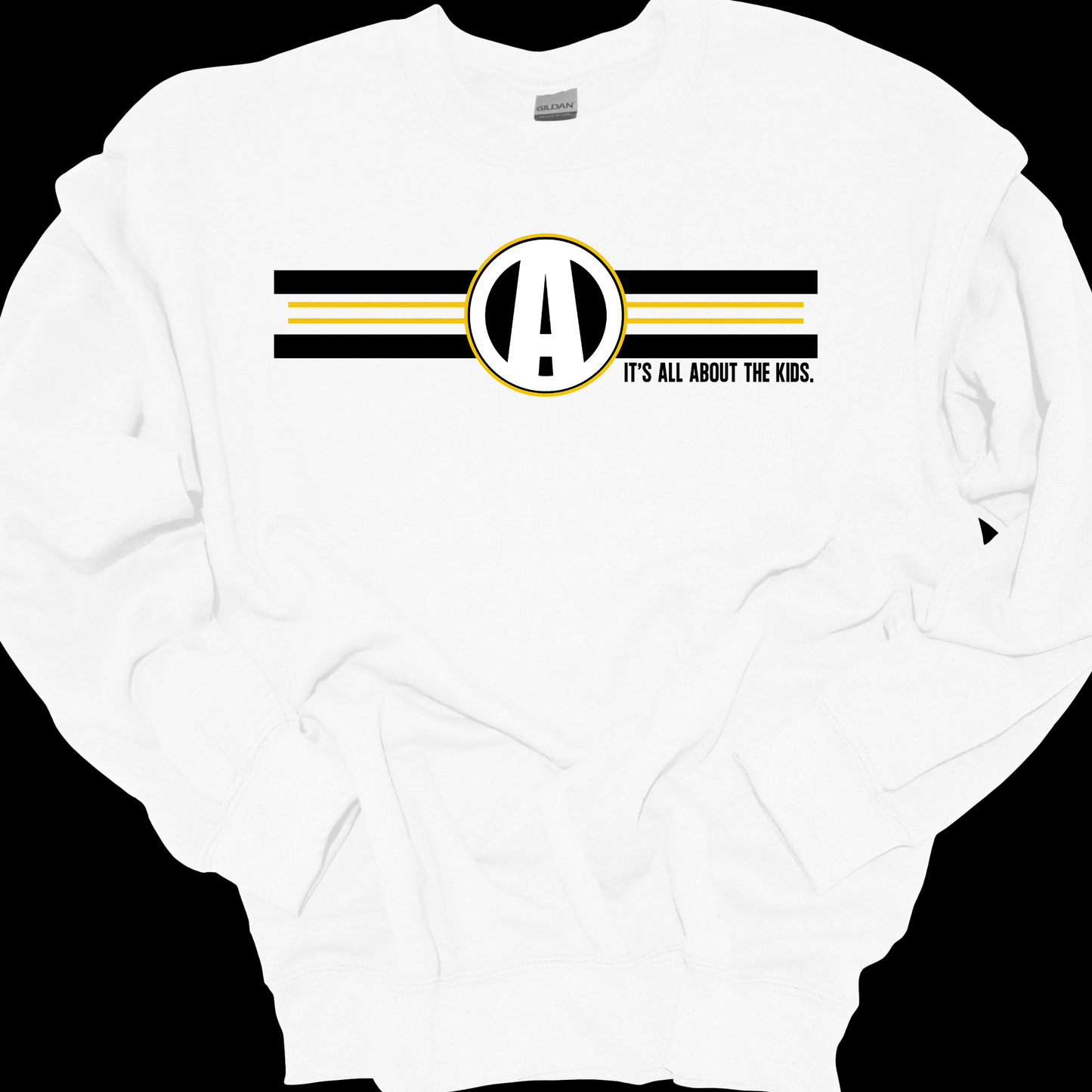 AYS ITS ALL ABOUT THE KIDS CREWNECK