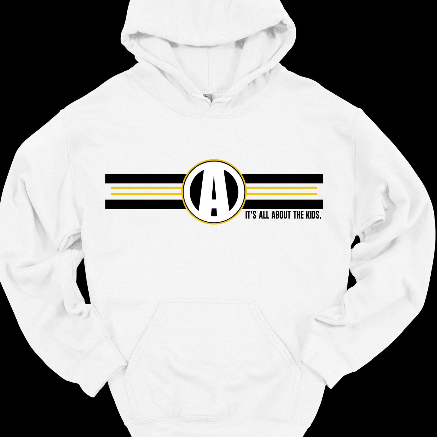 AYS ITS ALL ABOUT THE KIDS HOODIE