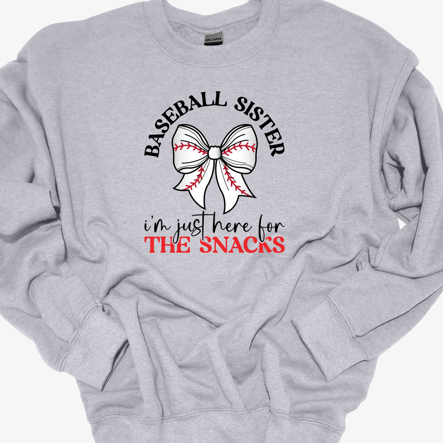 BASEBALL SISTER JHFTS CREWNECK