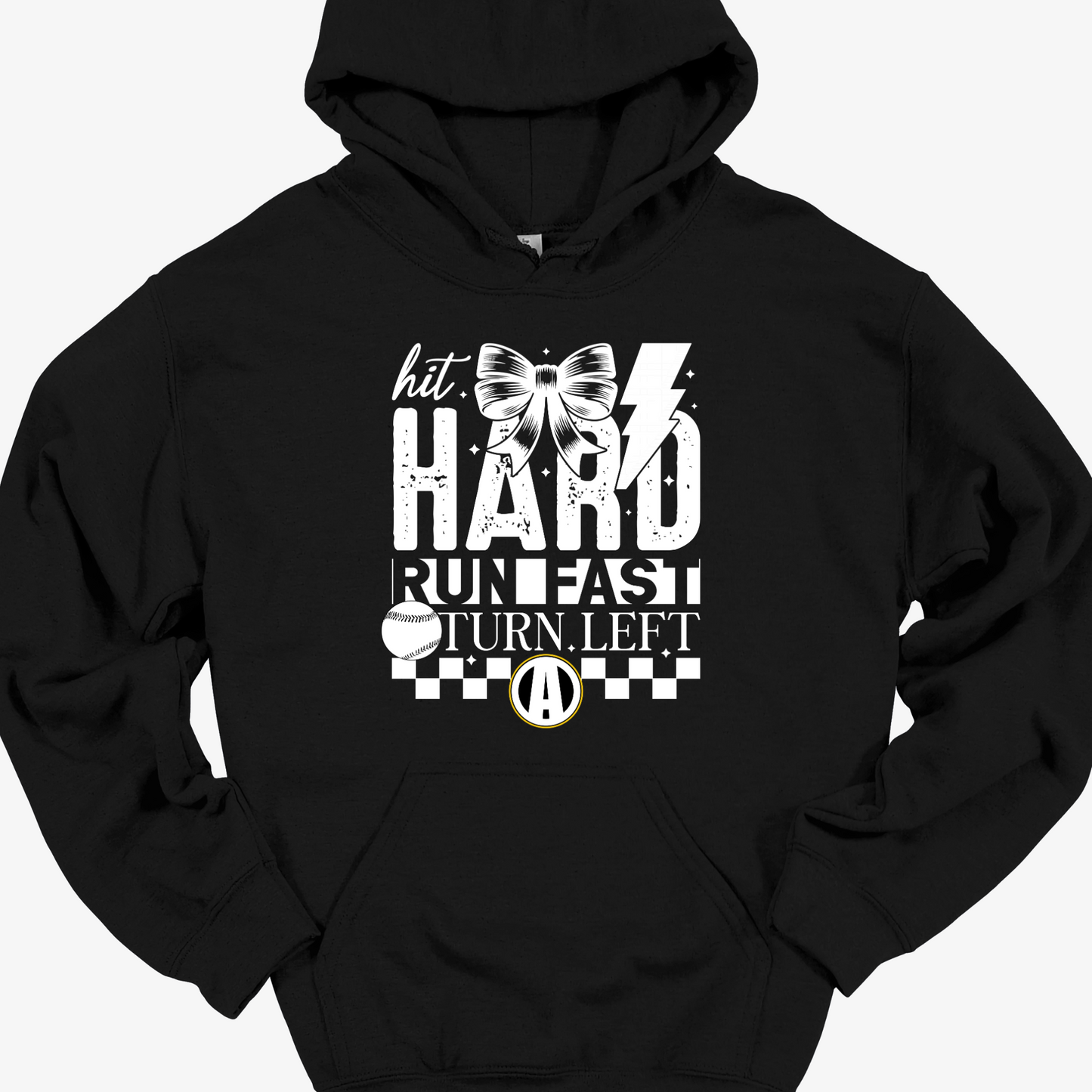 AYS HIT HARD RUN FAST HOODIE