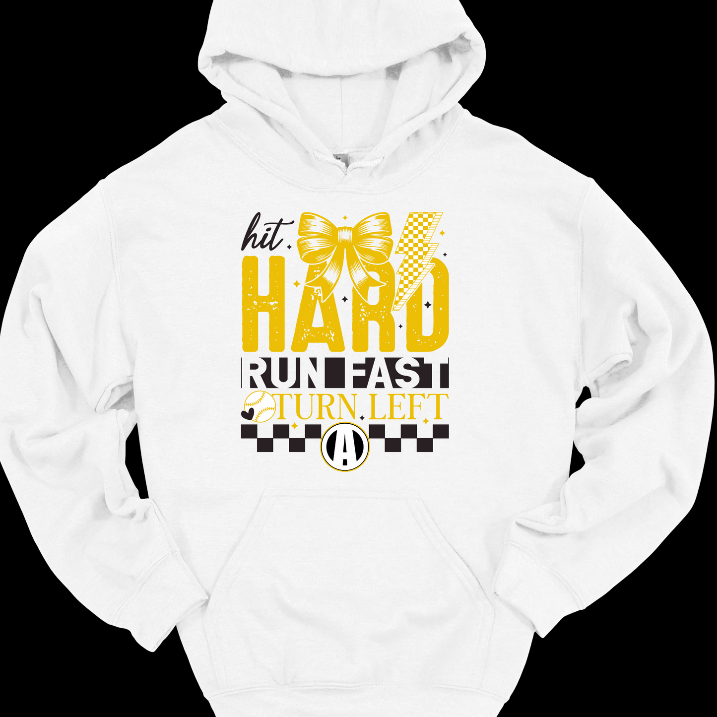 AYS HIT HARD RUN FAST HOODIE