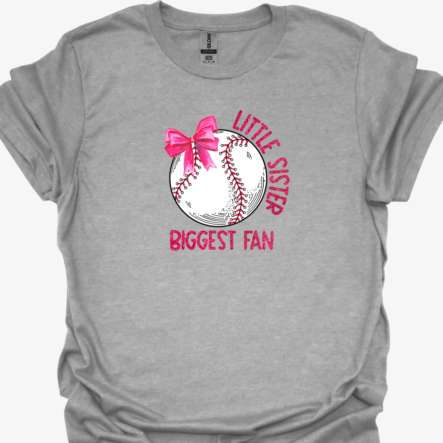 LITTLE SISTER BIGGEST FAN TSHIRT