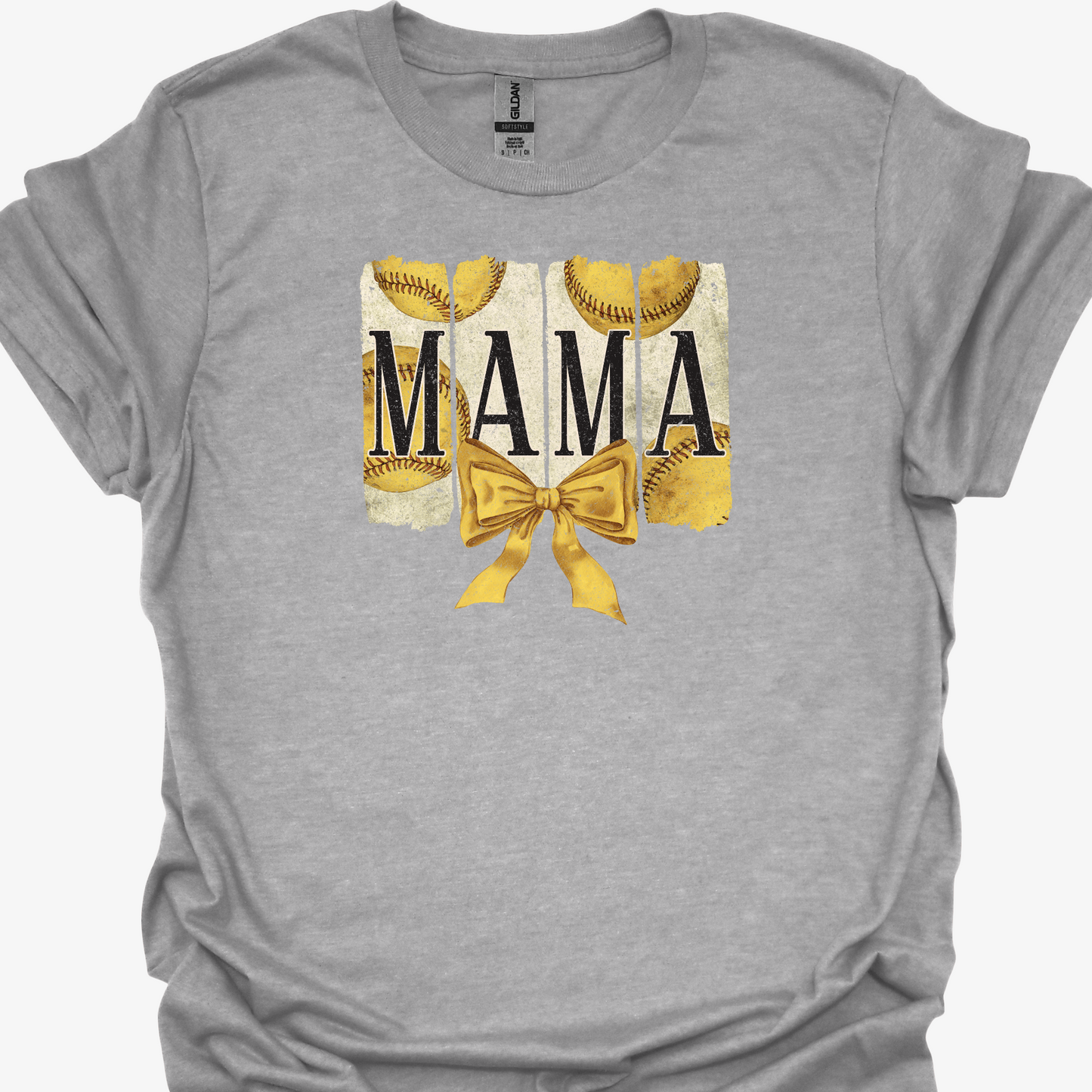 SOFTBALL MAMA TSHIRT
