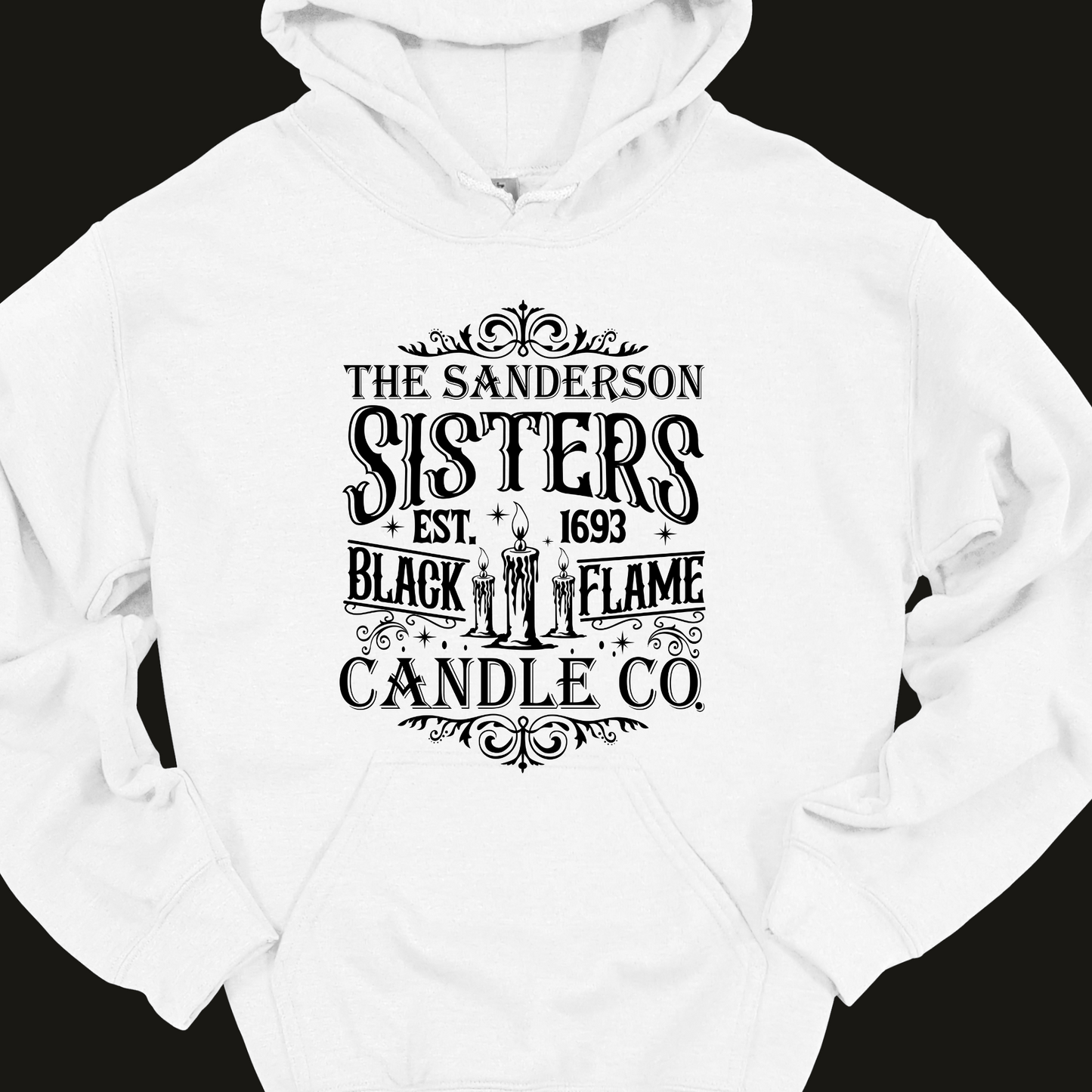 BLACK FLAME CANDLE COMPANY HOODIE