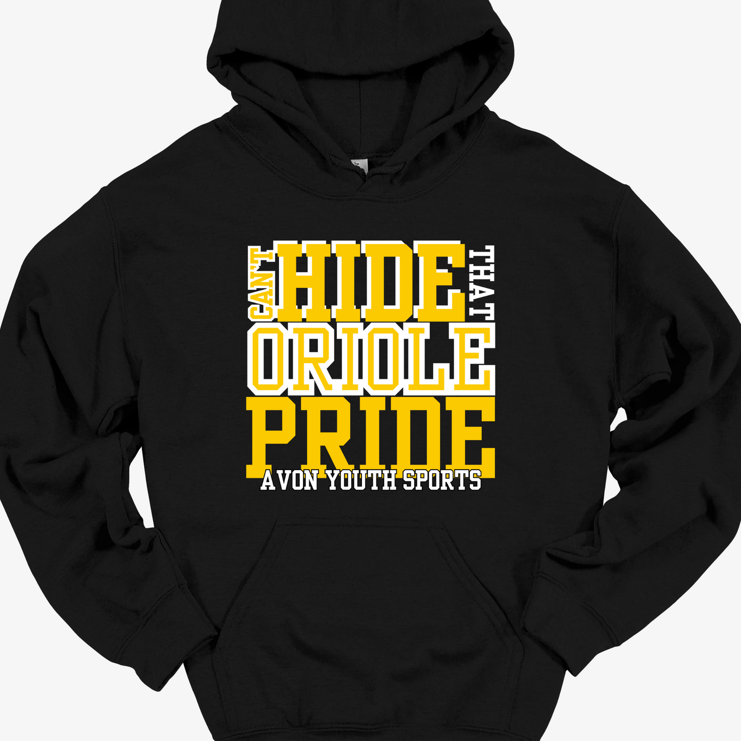 AYS CAN'T HIDE THAT ORIOLE PRIDE HOODIE