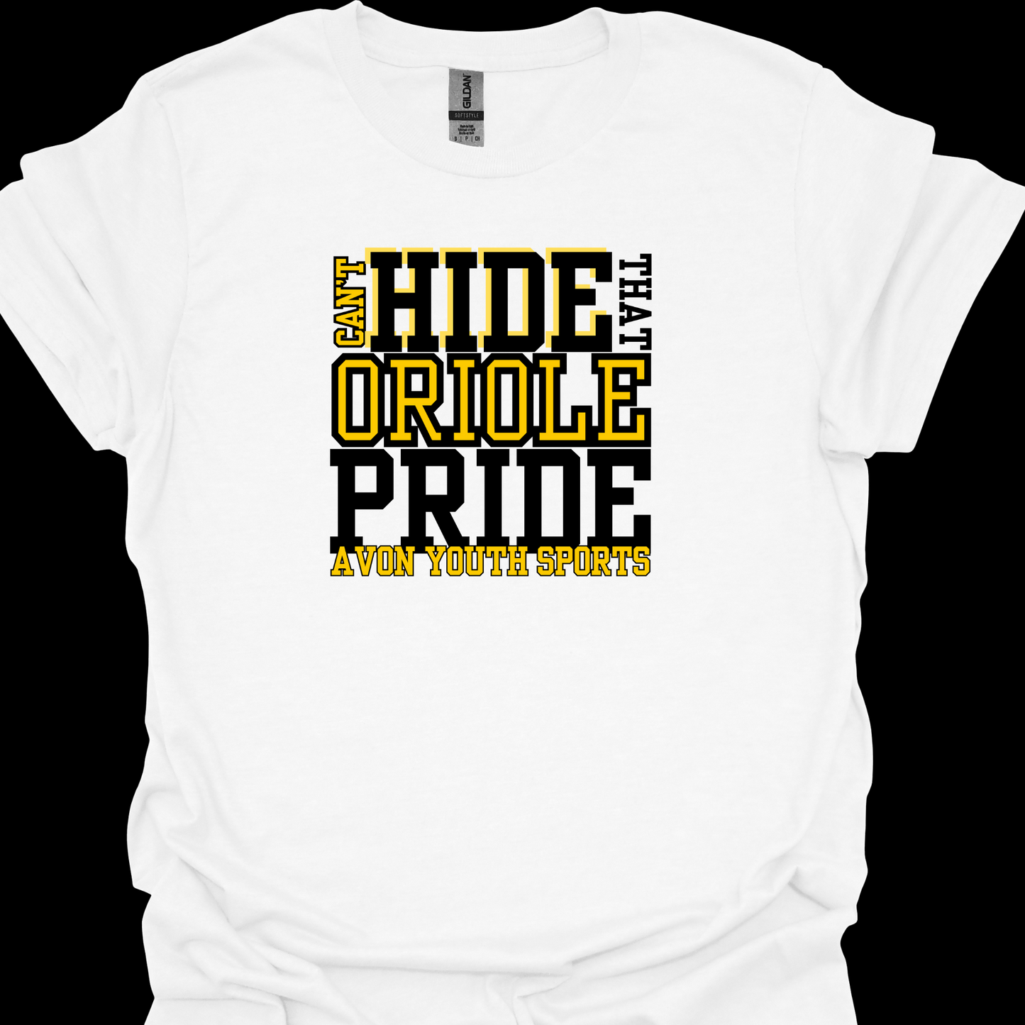 AYS CAN'T HIDE THAT ORIOLE PRIDE TSHIRT