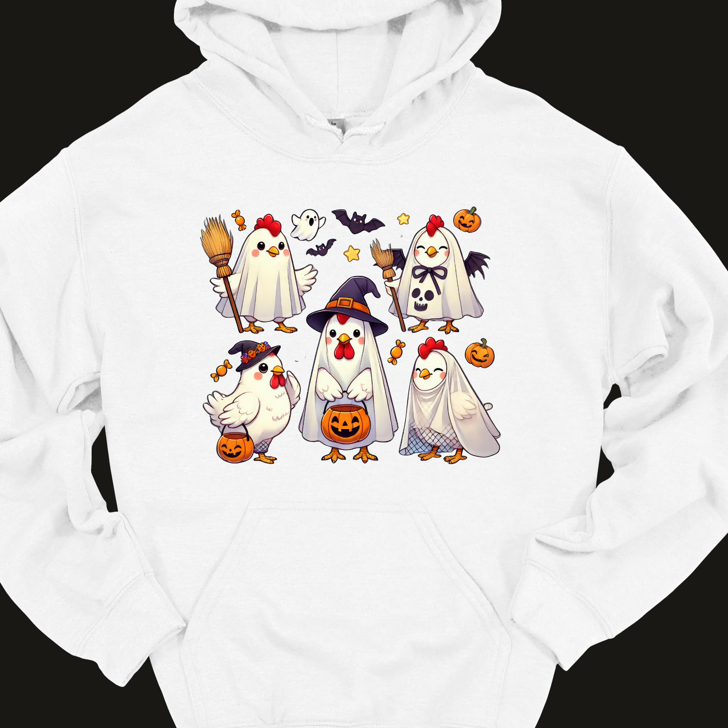CHICKEN HALLOWEEN HOODIE