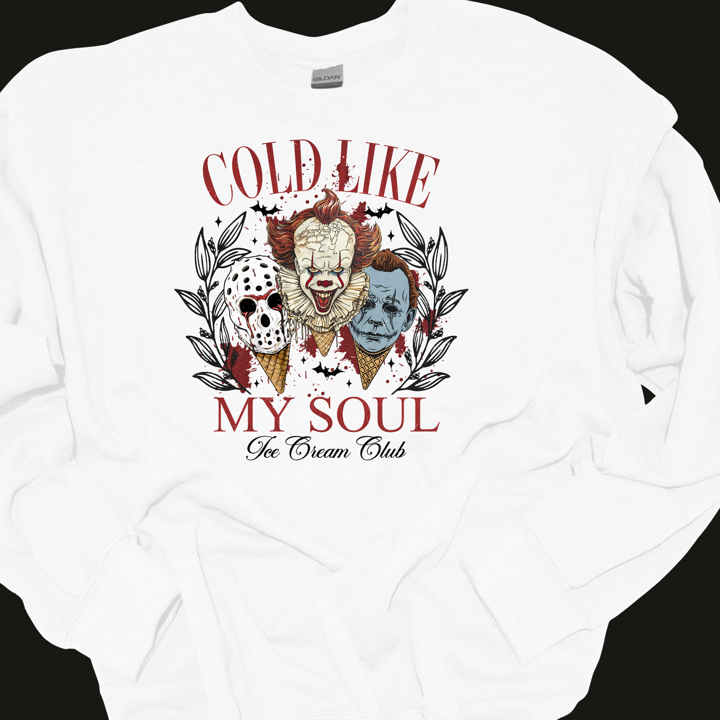 "COLD LIKE MY SOUL" CREWNECK