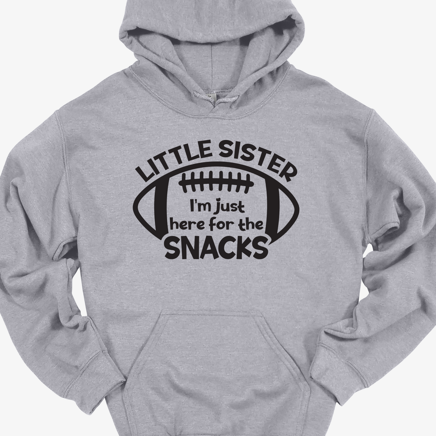 LITTLE SISTER(FOOTBALL)JHFTS HOODIE