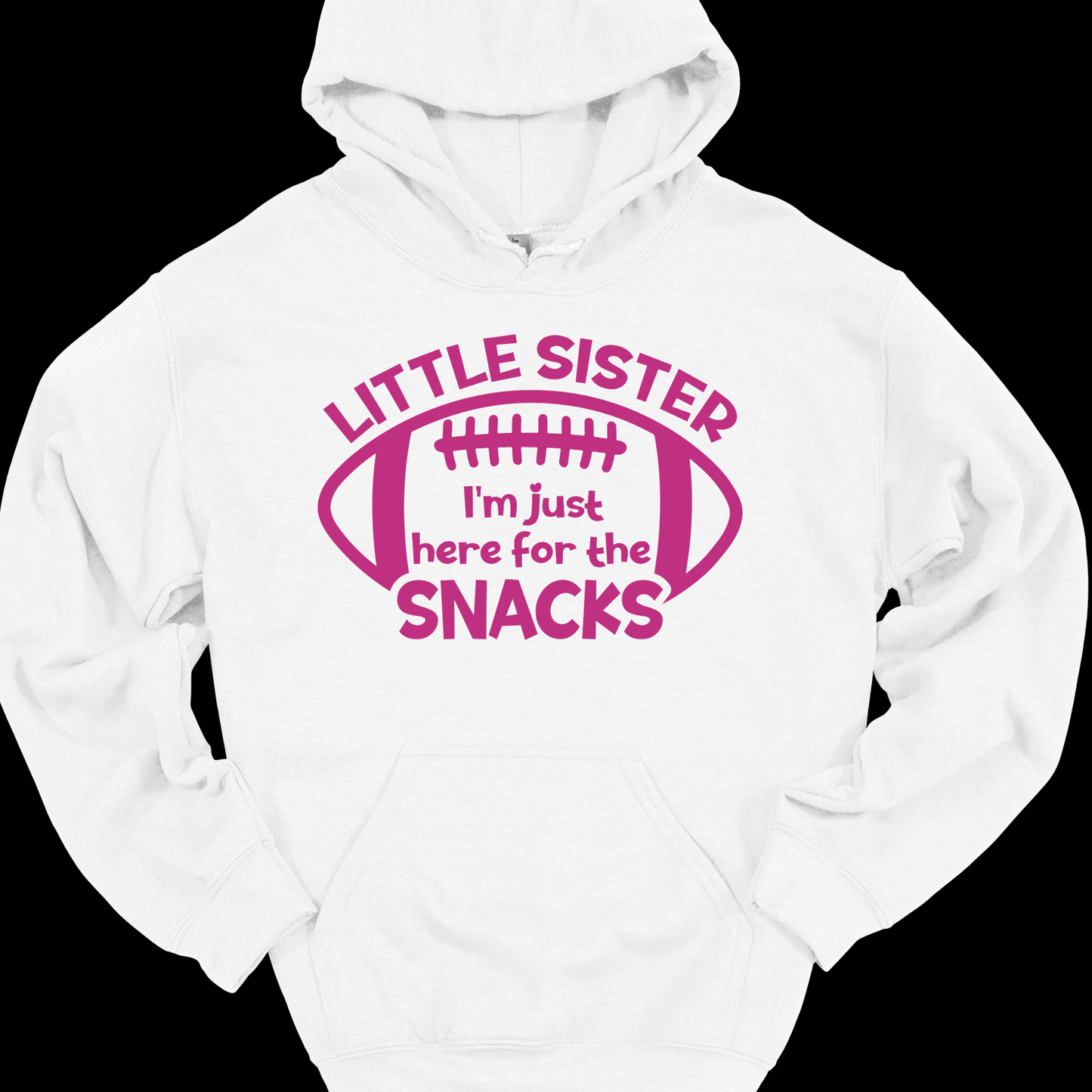 LITTLE SISTER(FOOTBALL)JHFTS HOODIE