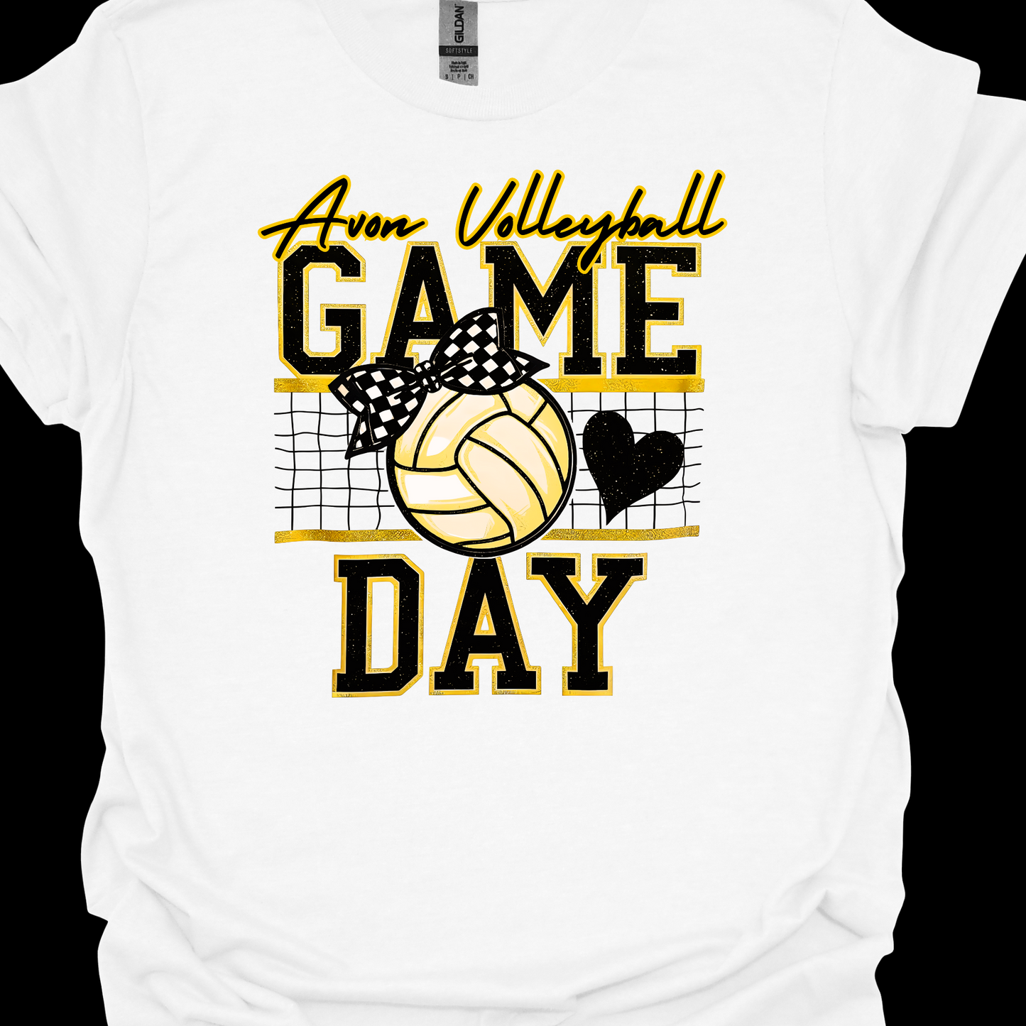 AVON VOLLEYBALL GAMEDAY W NET TSHIRT