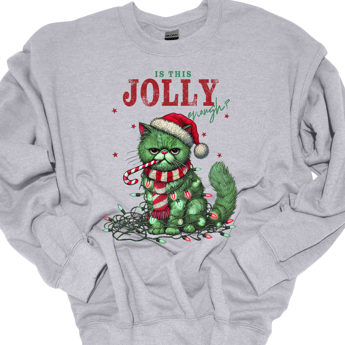 IS THIS JOLLY ENOUGH? CREWNECK