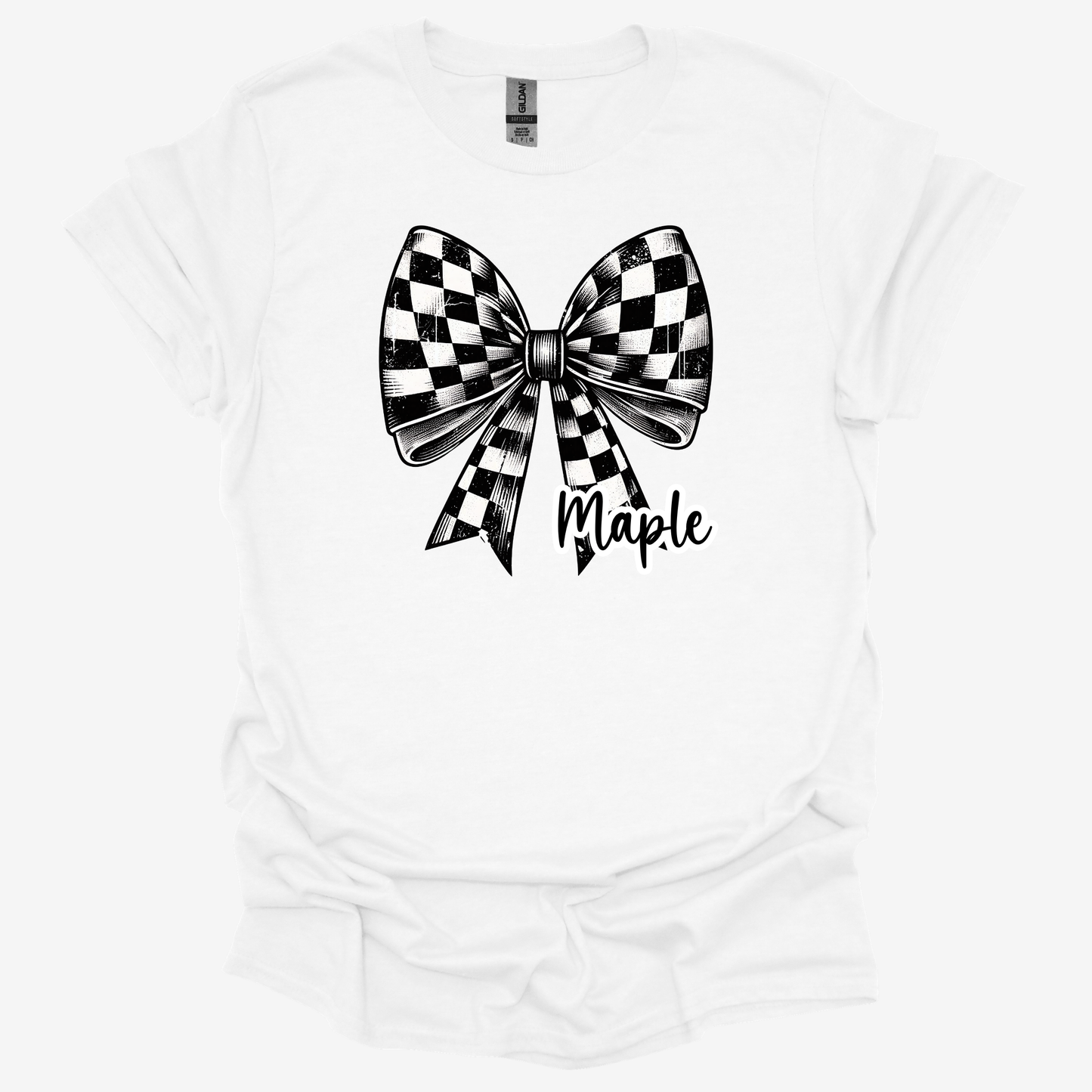 MAPLE - CHECKERED BOW