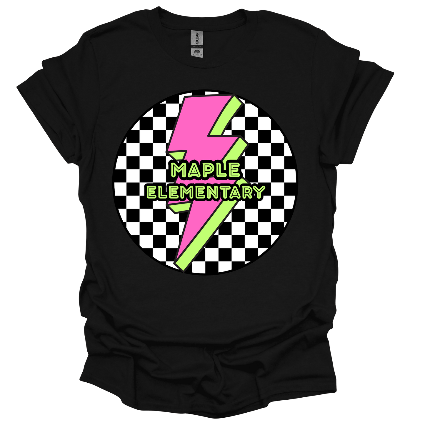 MAPLE - CHECKERED NEON
