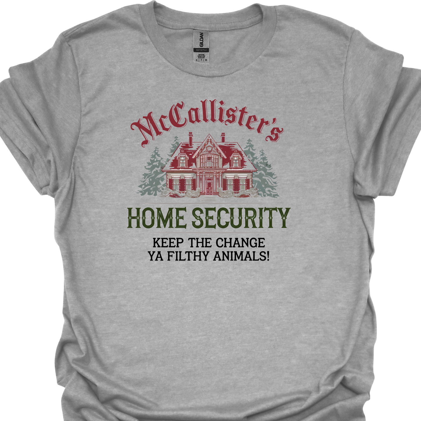 MCCALLISTERS HOME SECURITY TSHIRT