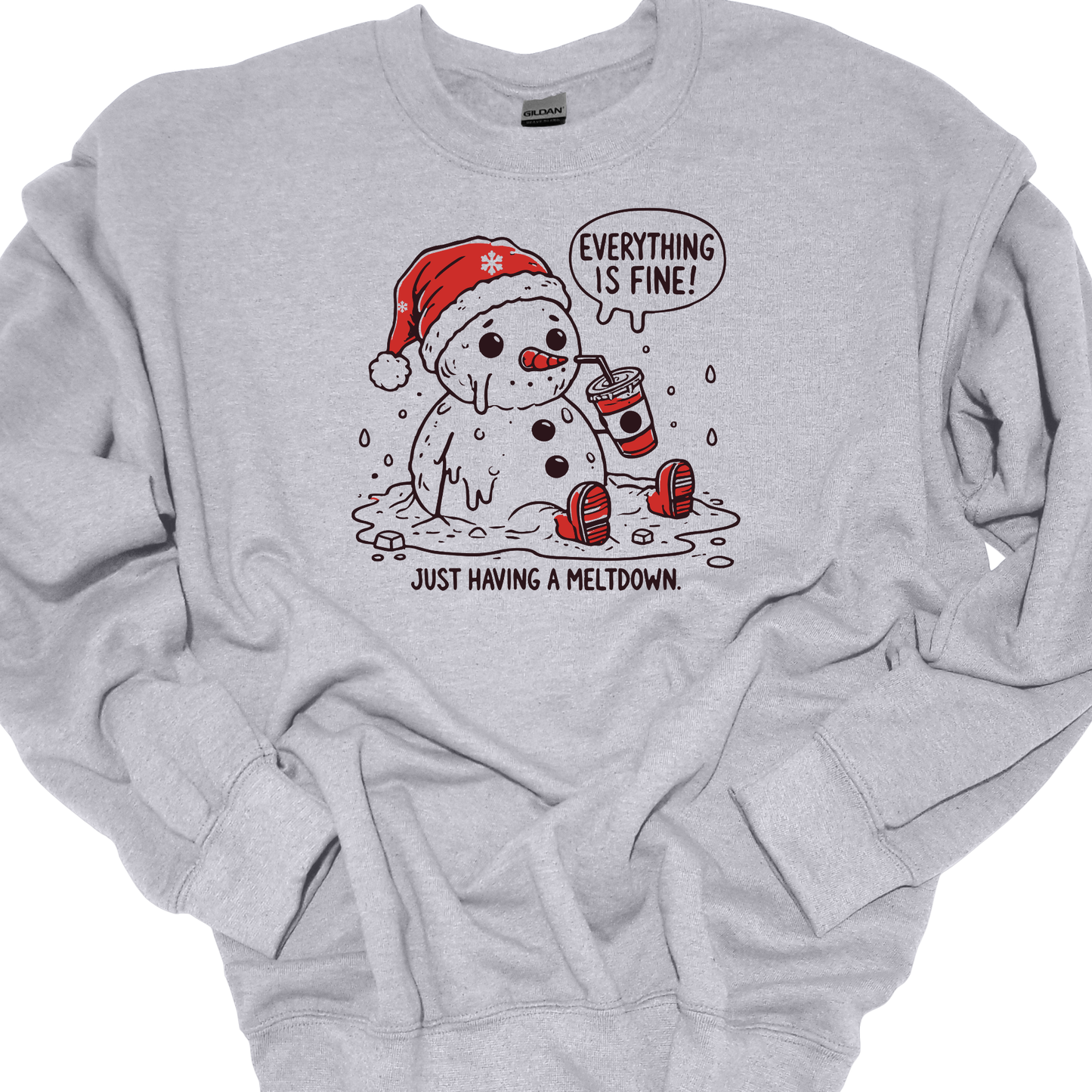MELTDOWN CREWNECK