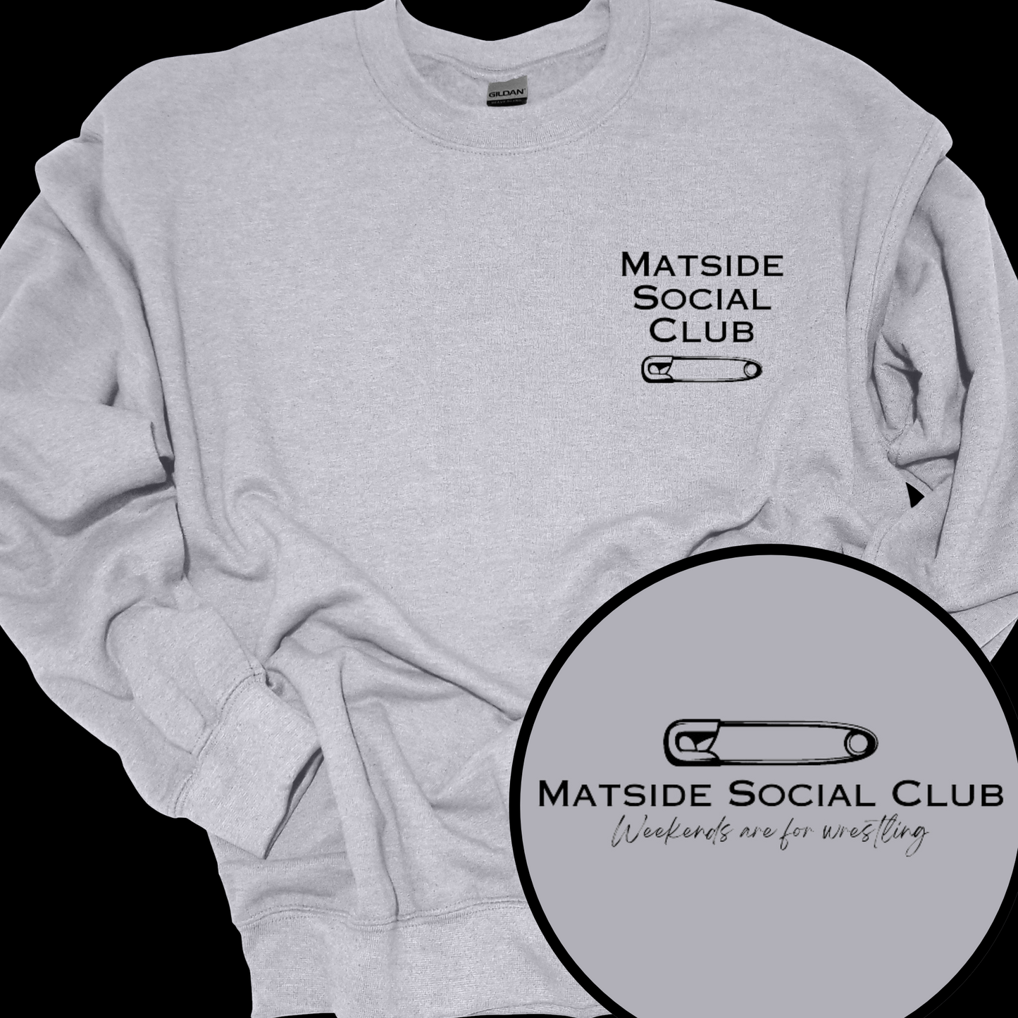 MATSIDE SOCIAL CLUB CREWNECK