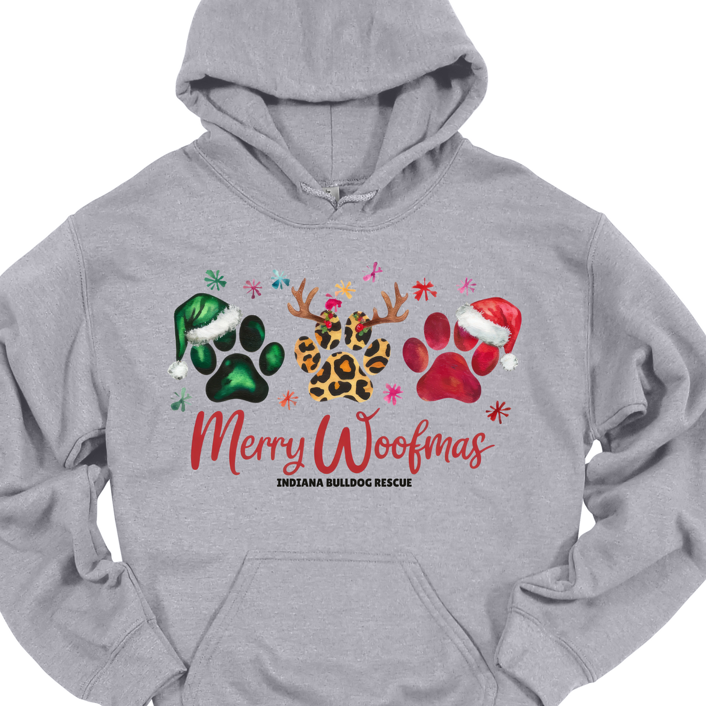 (IBDR) MERRY WOOFMAS HOODIE