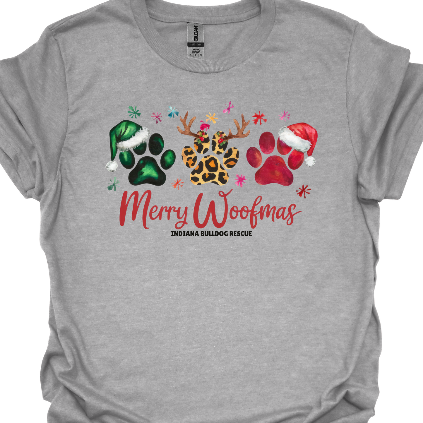 (IBDR) MERRY WOOFMAS TSHIRT