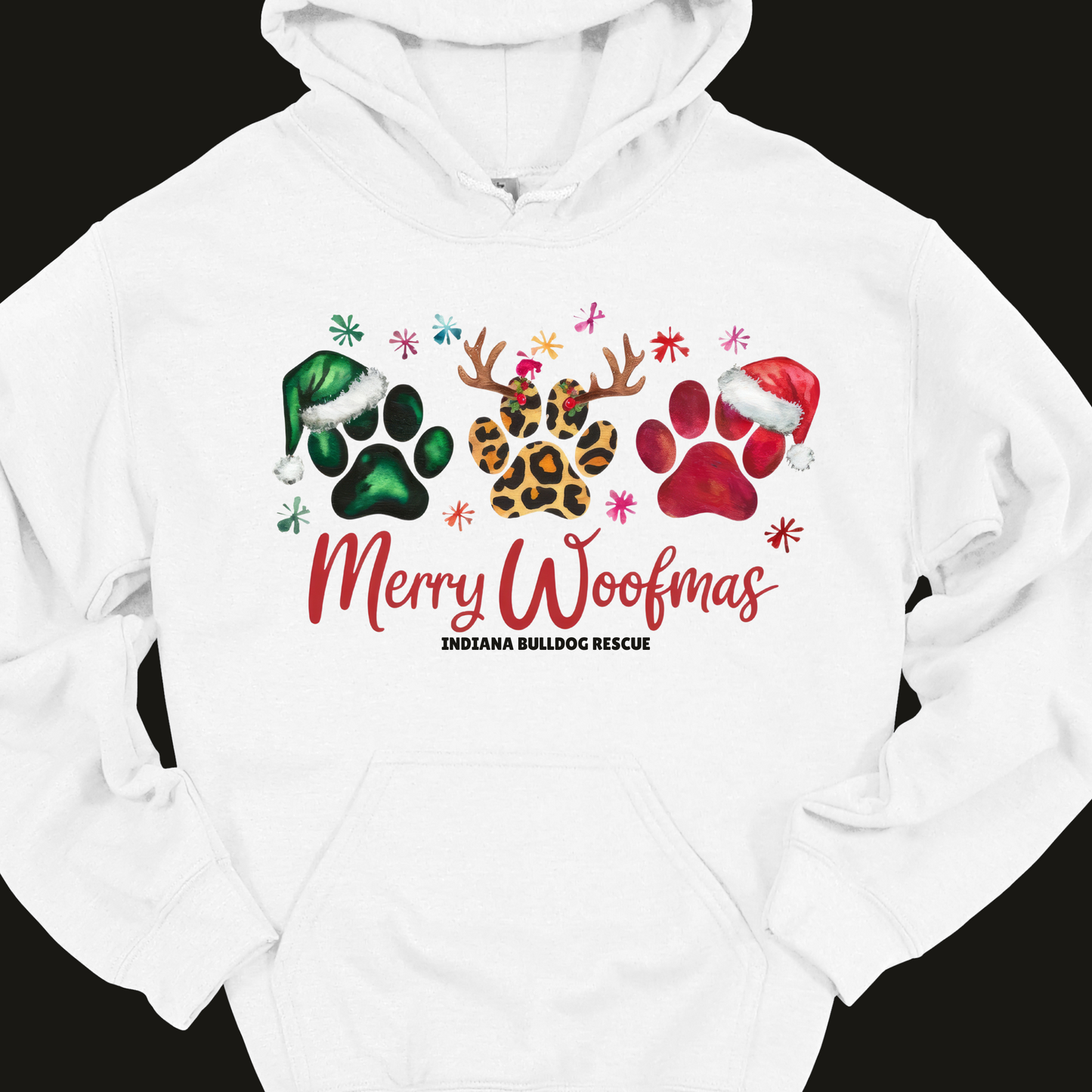 (IBDR) MERRY WOOFMAS HOODIE