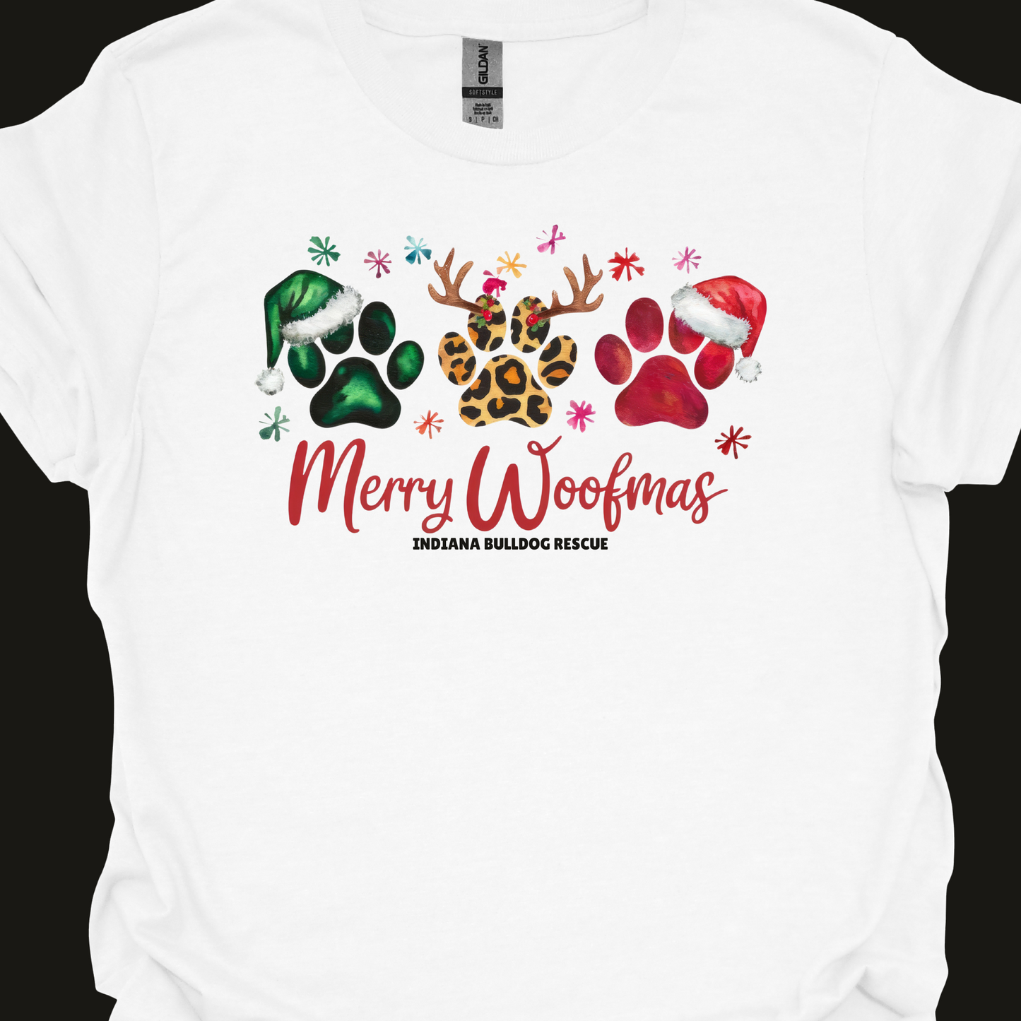 (IBDR) MERRY WOOFMAS TSHIRT