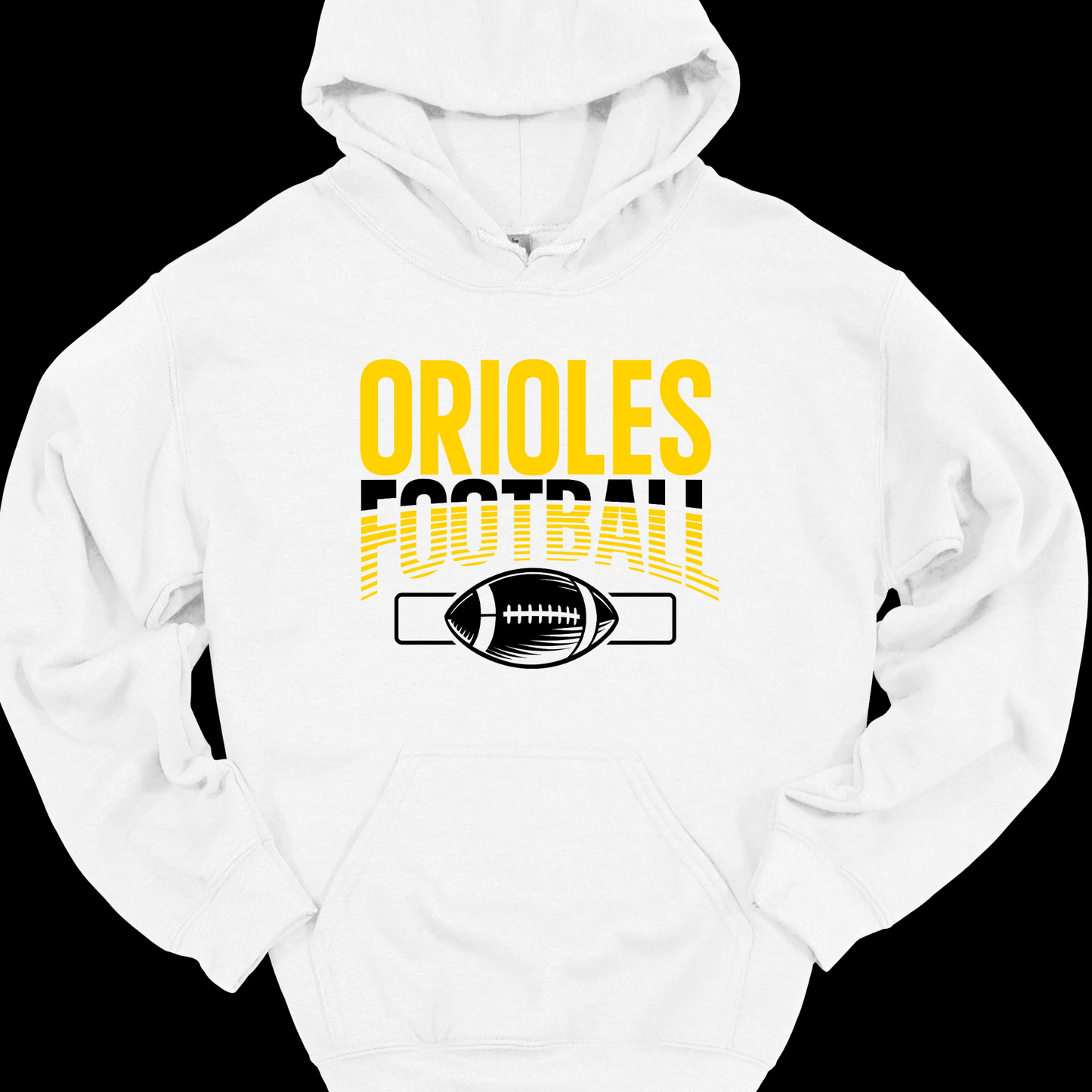ORIOLES FOOTBALL HOODIE