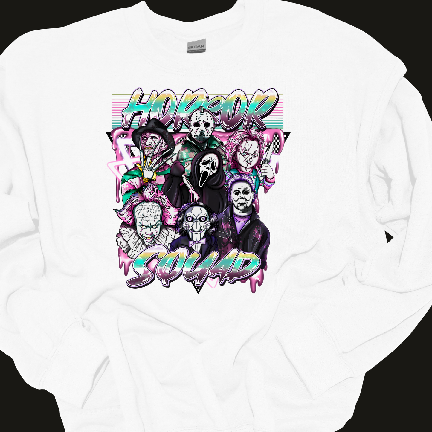 "HORROR SQUAD" CREWNECK