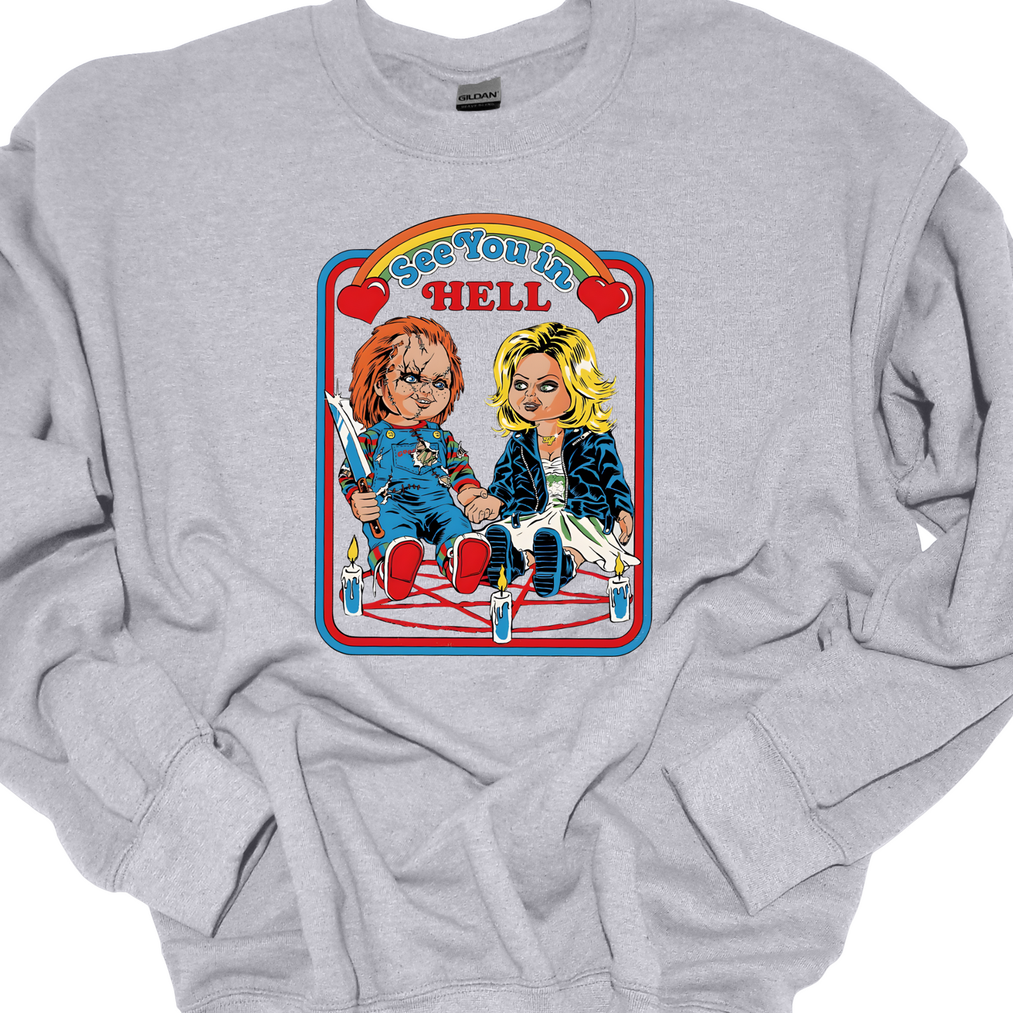 "SEE YOU IN HELL" CREWNECK